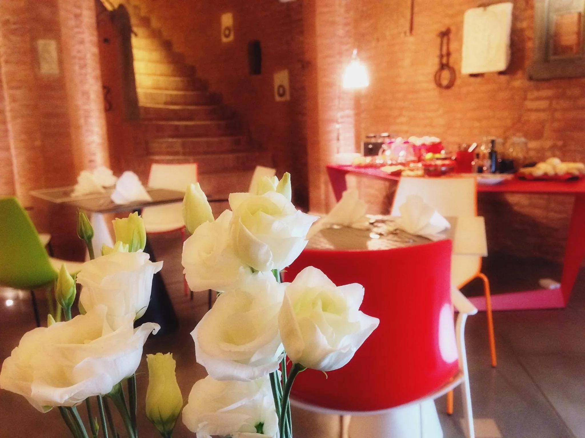 Lobby or reception in Palazzetto Rosso - Art Hotel