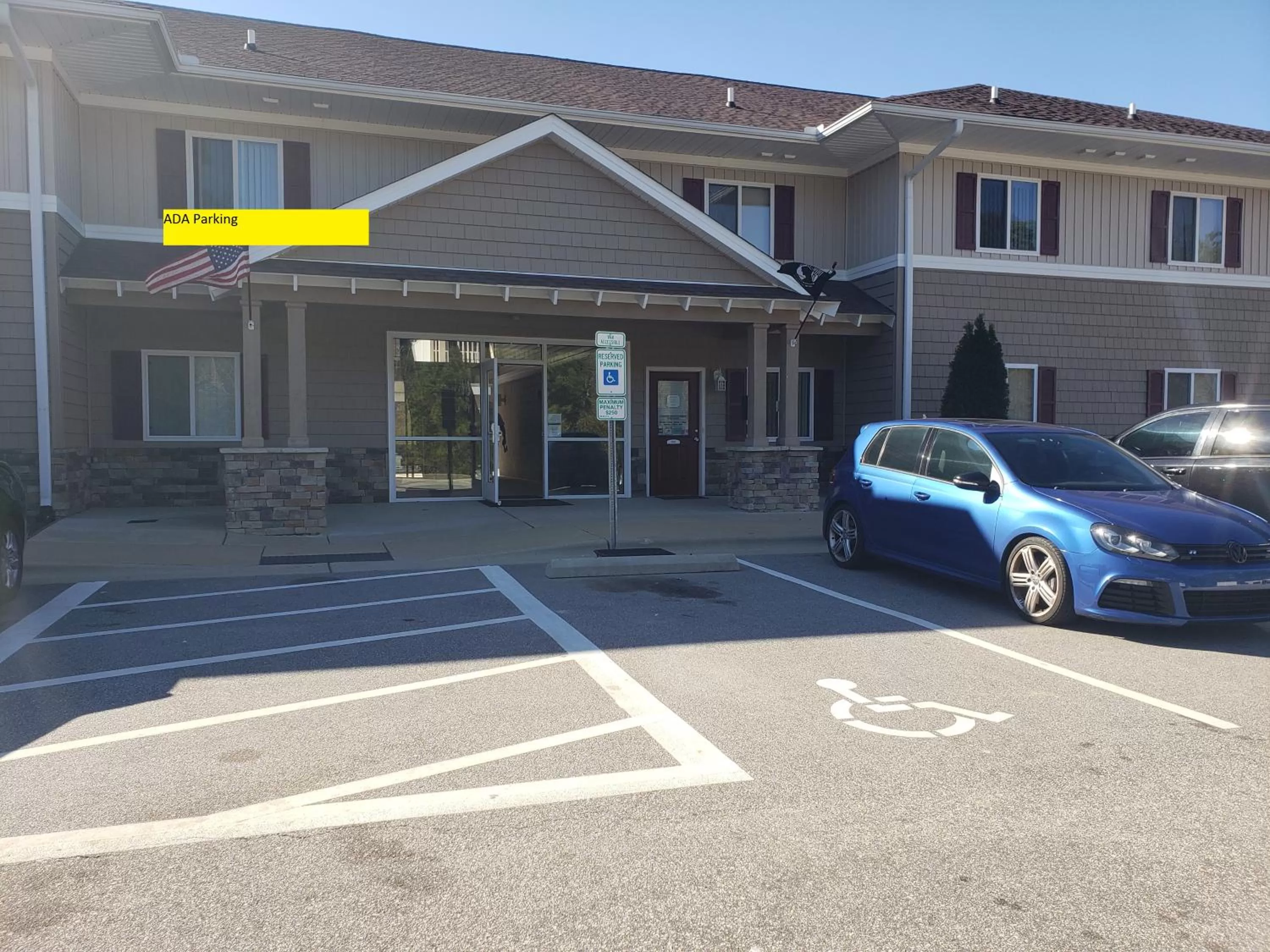 Parking in Affordable Suites - Fayetteville/Fort Bragg