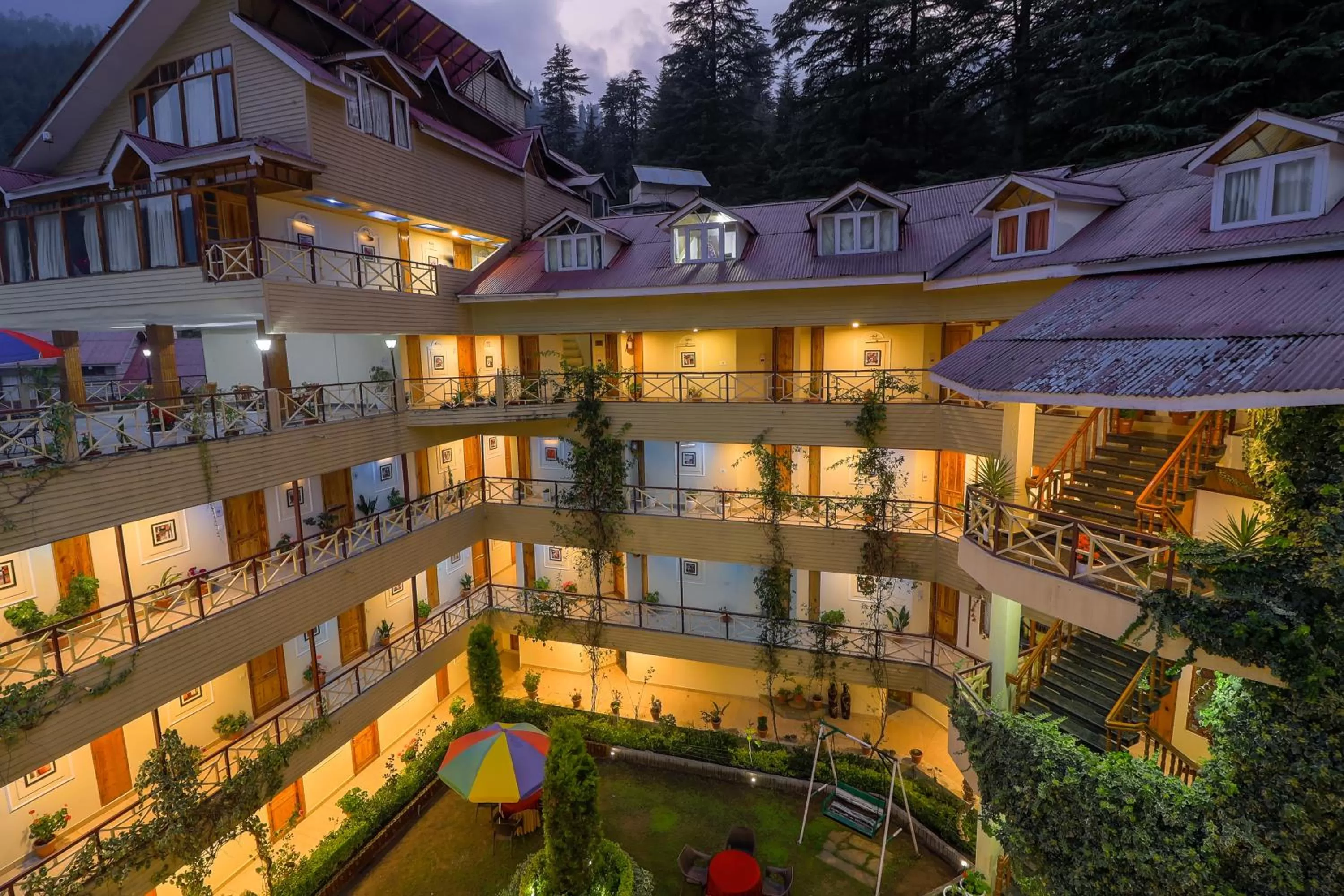 Property Building in Snow Valley Resorts & Spa Manali