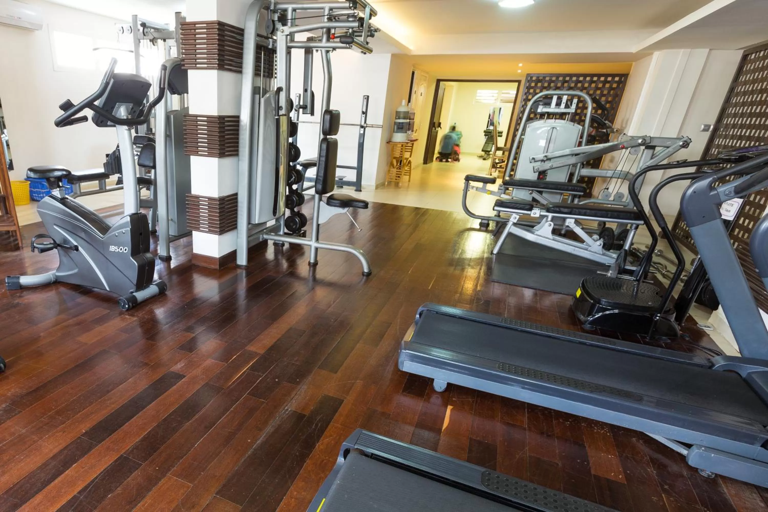 Fitness centre/facilities in Calypso Hôtel