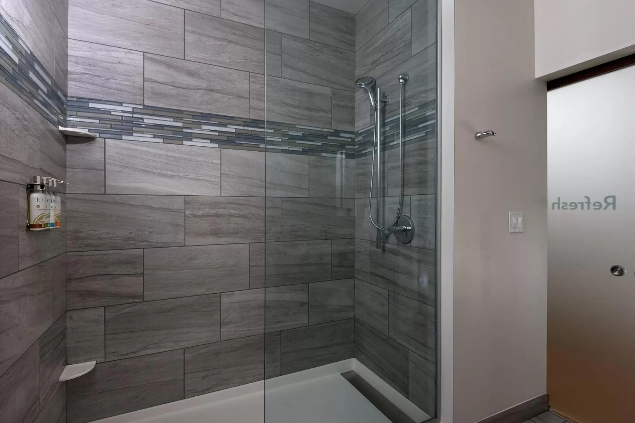 Bathroom in EVEN Hotel Omaha Downtown - Old Market by IHG