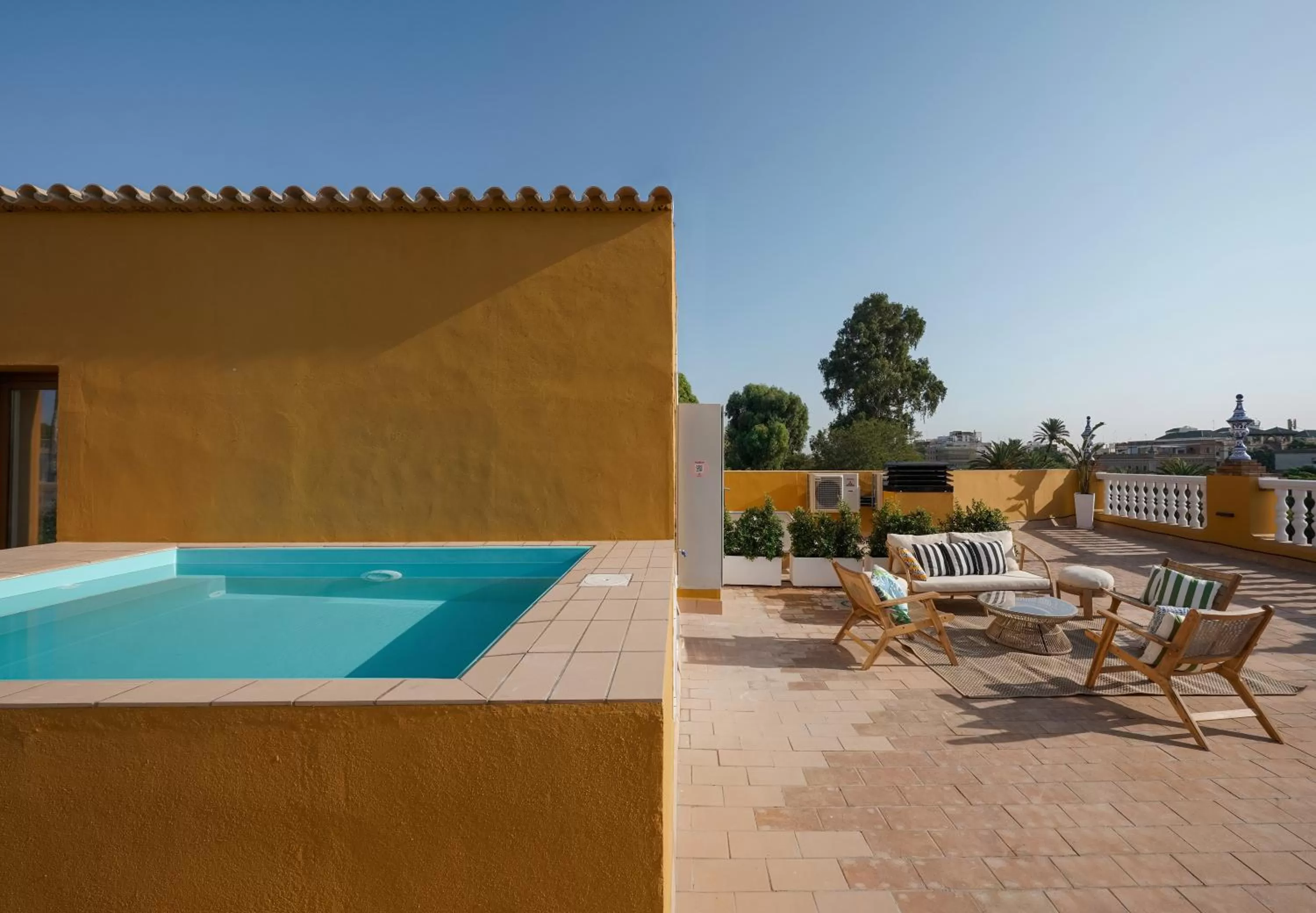 Balcony/Terrace in Numa Seville Prestigio