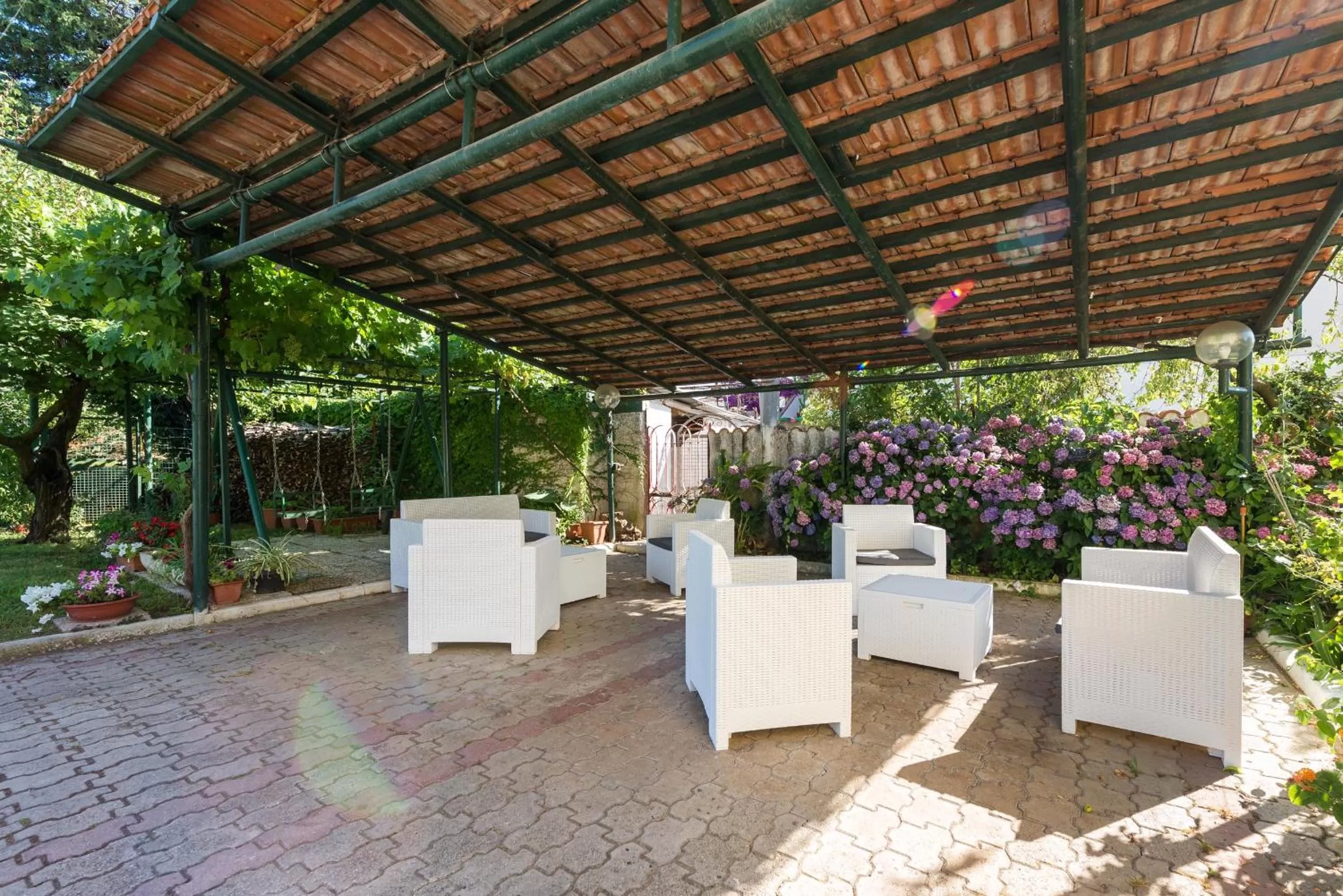 Patio, Restaurant/Places to Eat in B&B Il Girasole