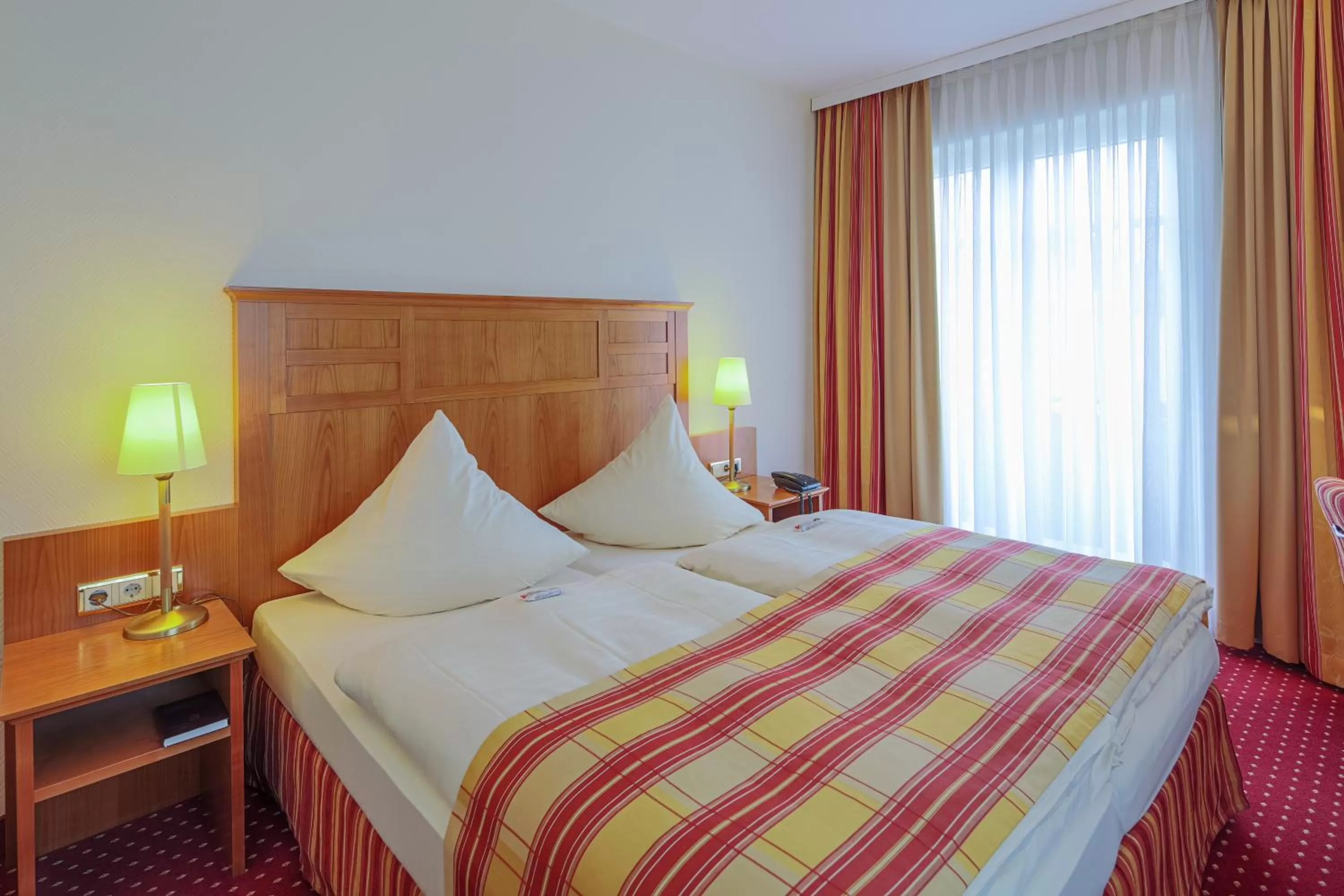 Bed in Hotel-Restaurant Kunz