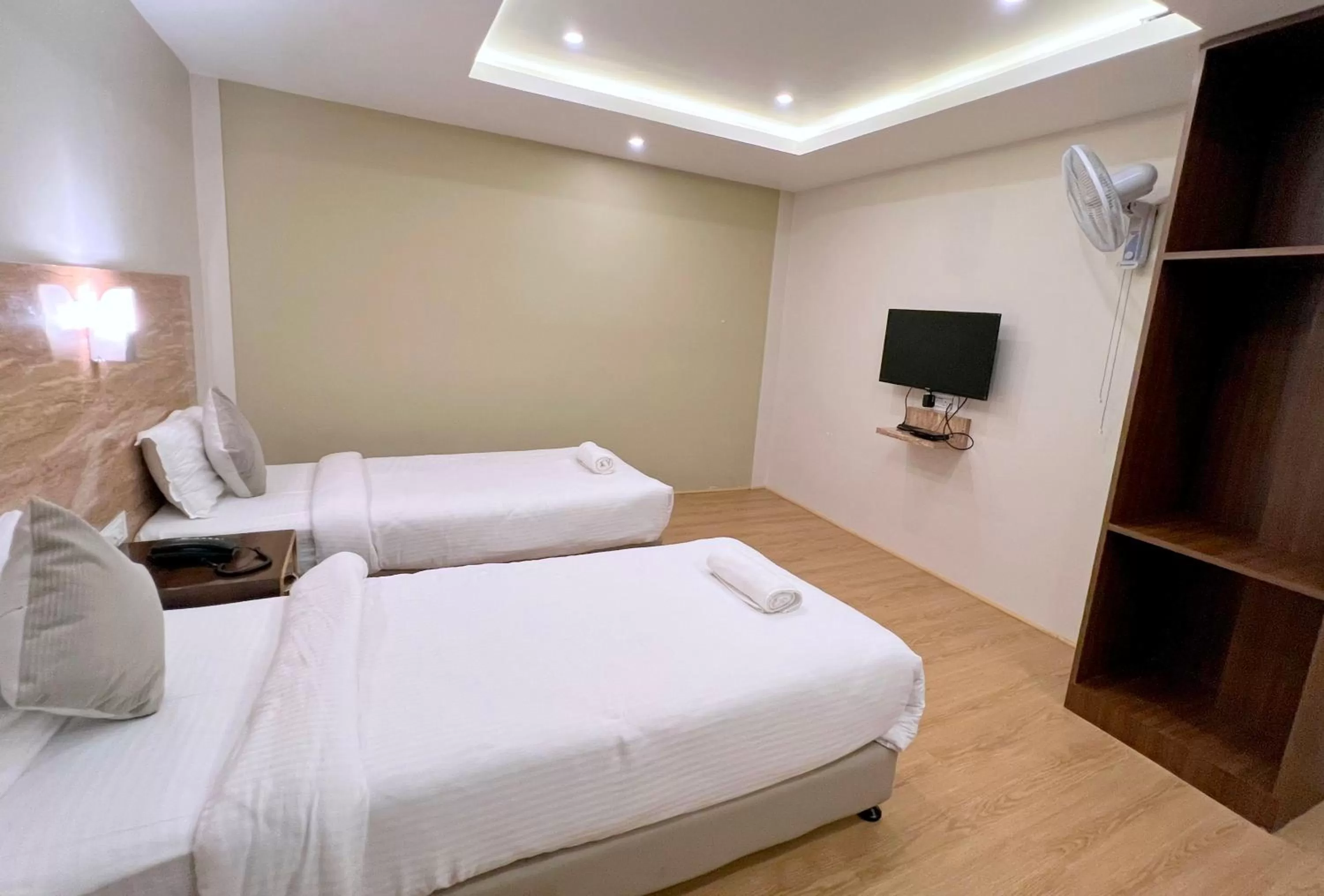 Bed in The Phoenix Residency