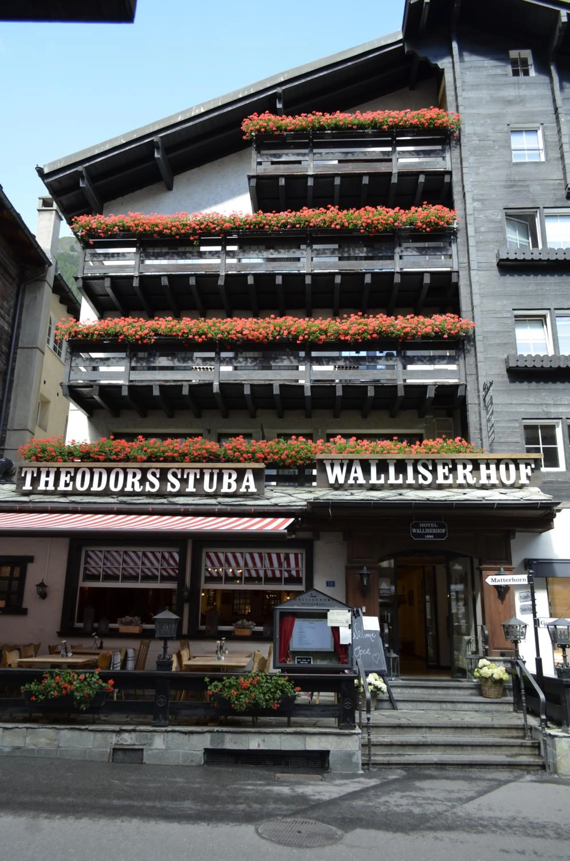 Property building in Hotel Walliserhof Zermatt