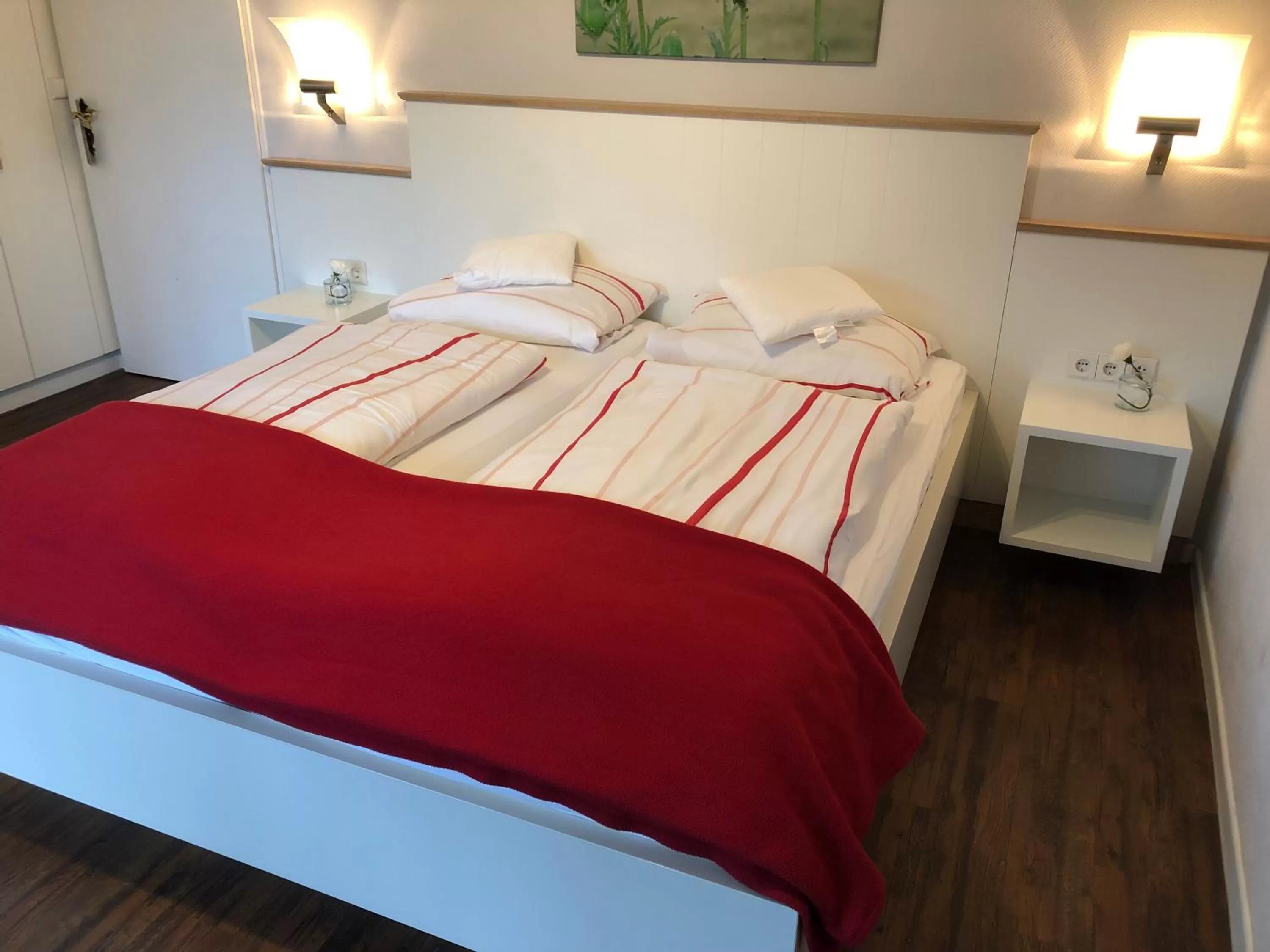 Bed in Hotel garni Seeluft Büsum