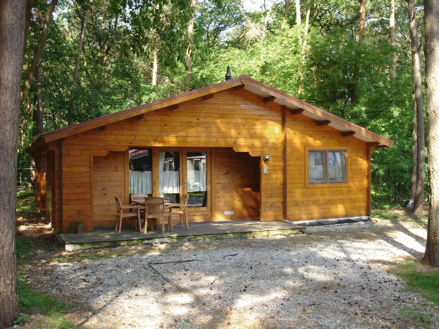 Facade/entrance, Property Building in Motel- Bungalow-& Chaletpark de Brenkberg