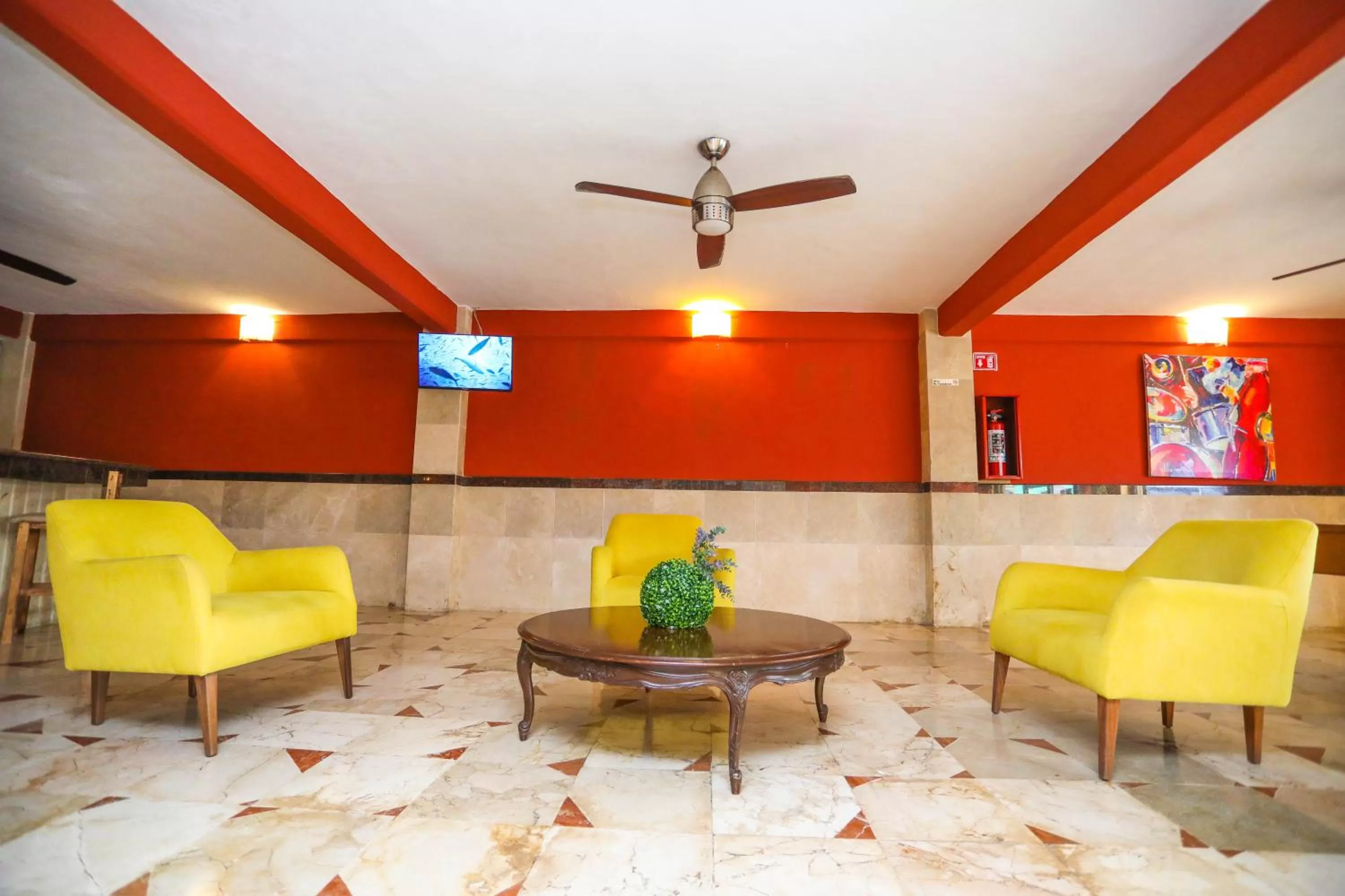 Living room in Hotel Santa Maria