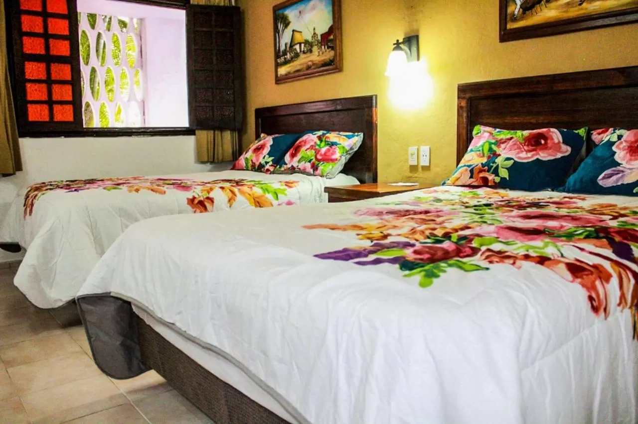 Bed in Hotel San Clemente