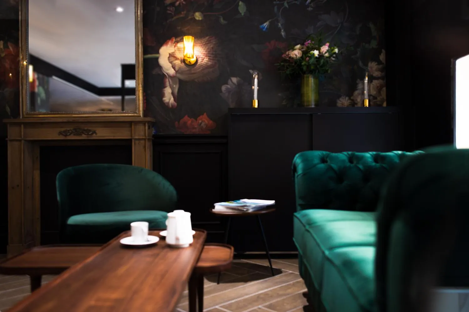 Living room in Hôtel Edmond W Lyon Part-Dieu