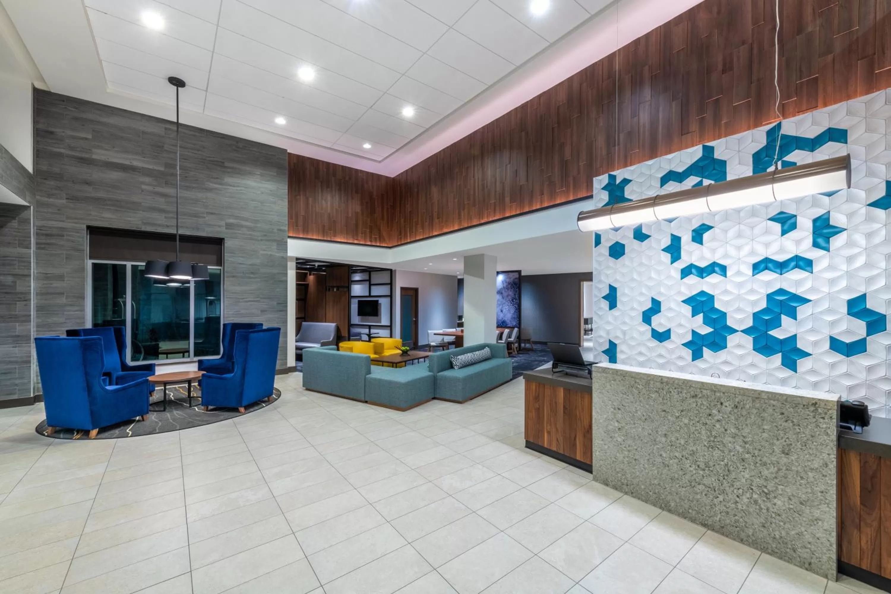 Lobby or reception in Hyatt Place San Jose Airport