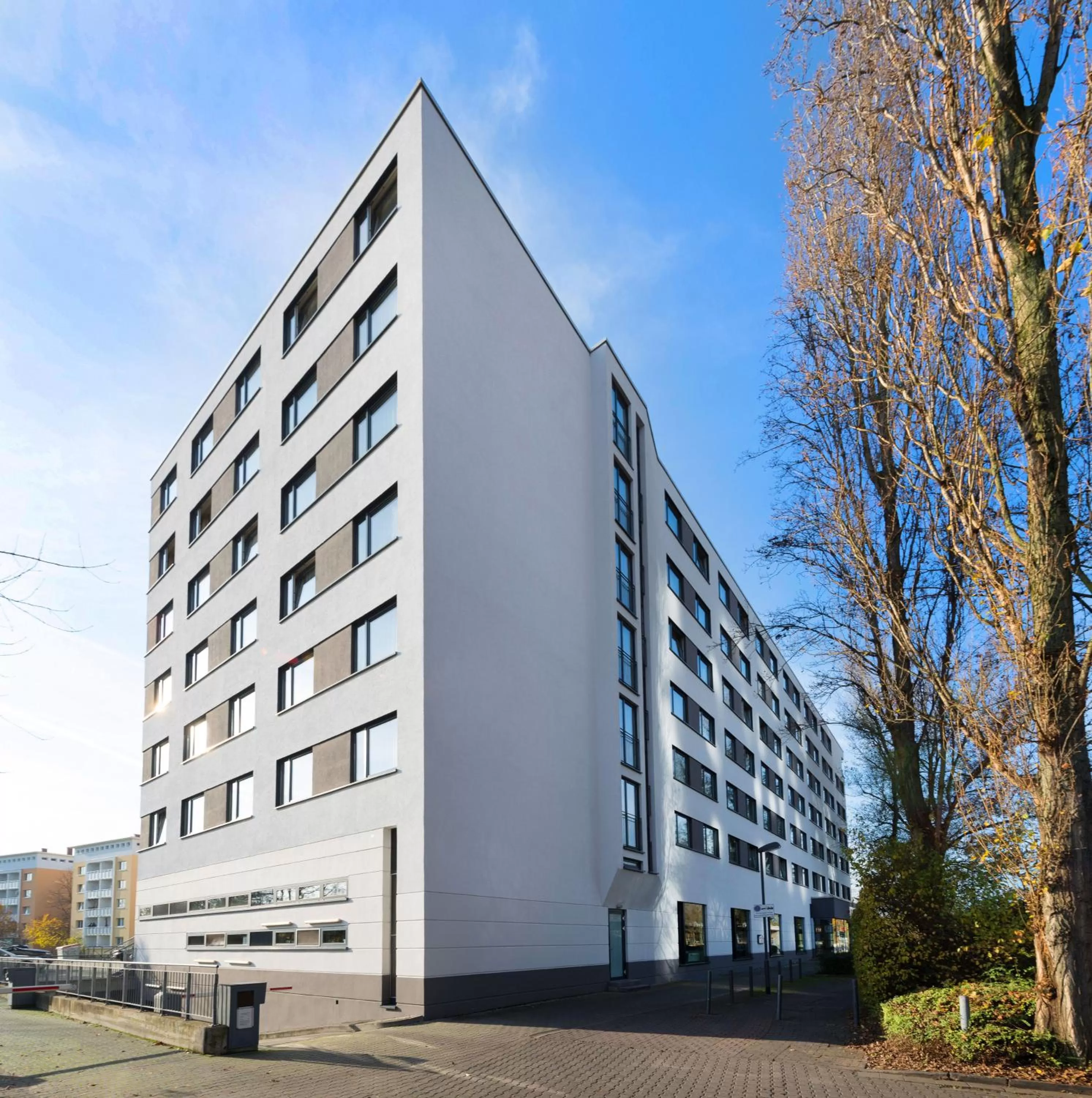 Property building in Hotel Frankfurt Messe Affiliated by Meliá