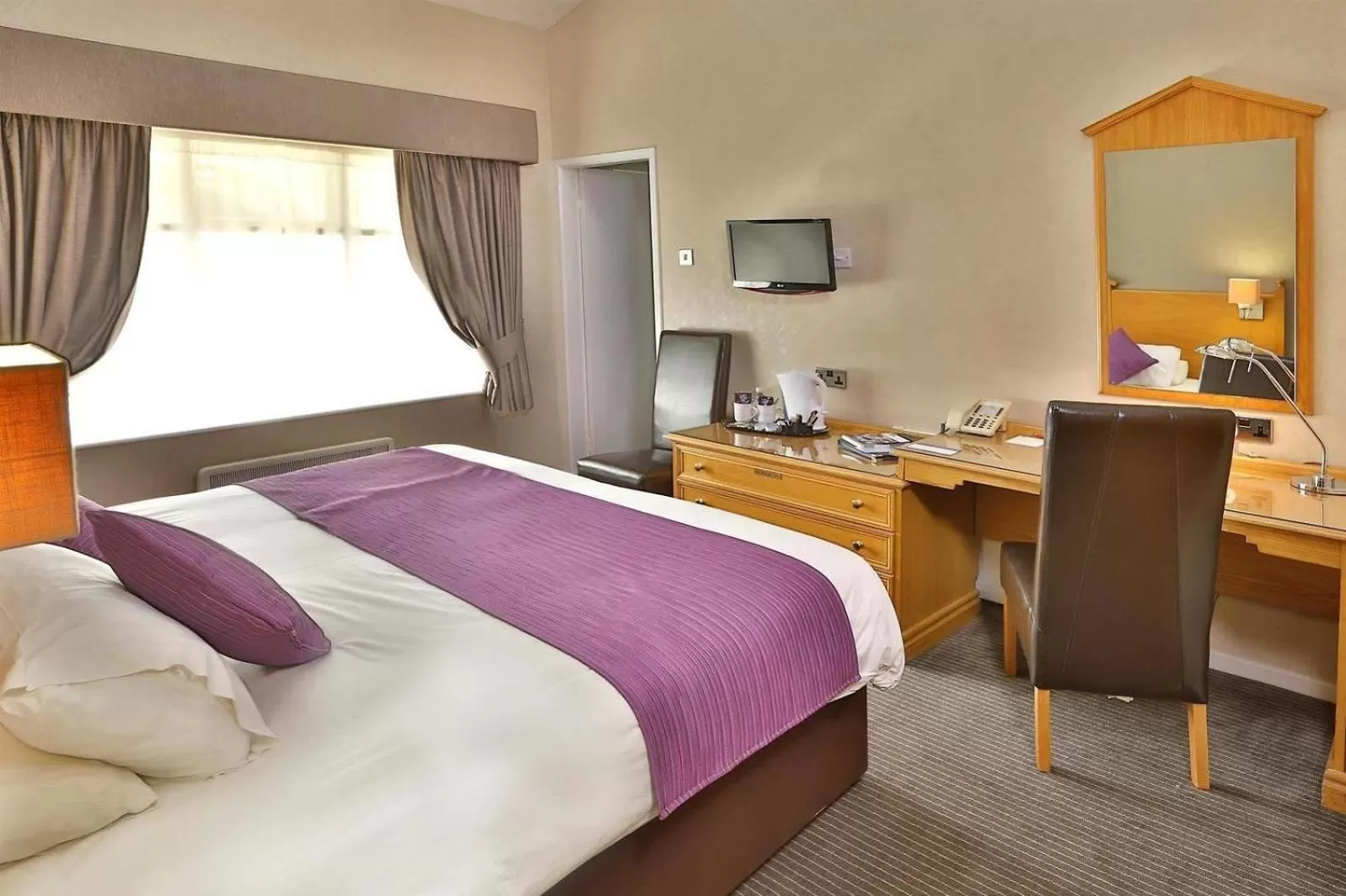 Standard Double Room in Park hall Hotel & Spa Lancashire, a member of Radisson Individuals