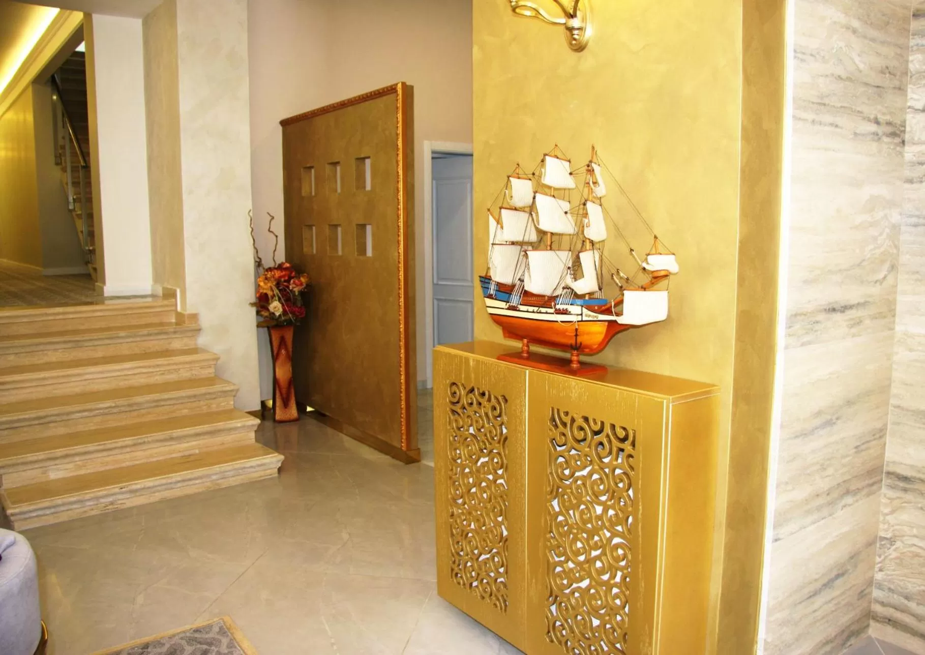 Lobby or reception in Hotel Brais