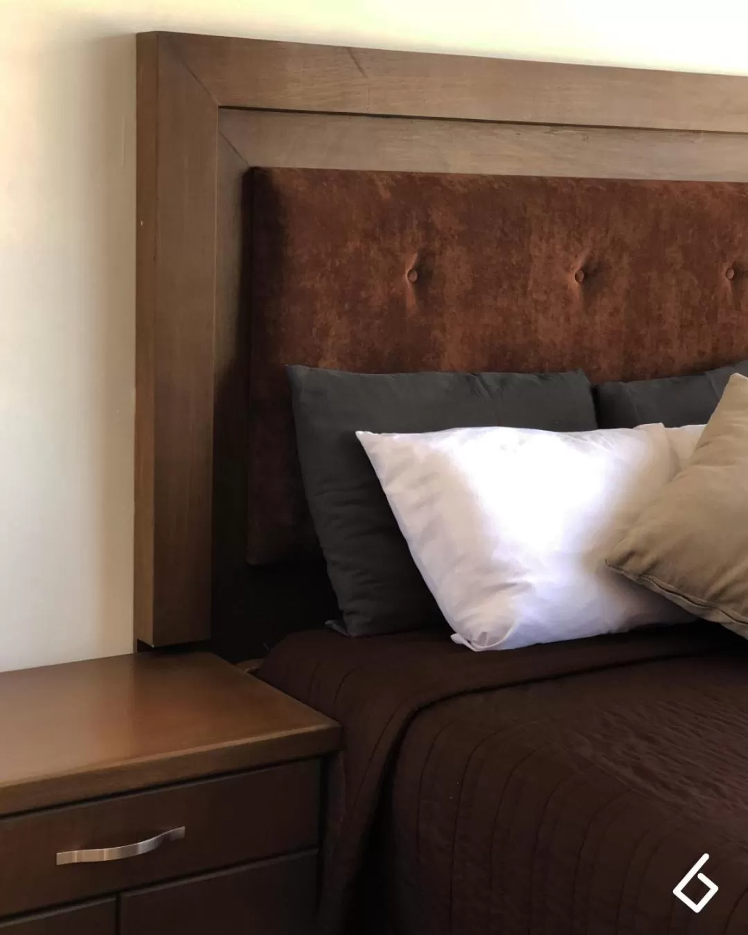 Bed in Departamentos Bonsai