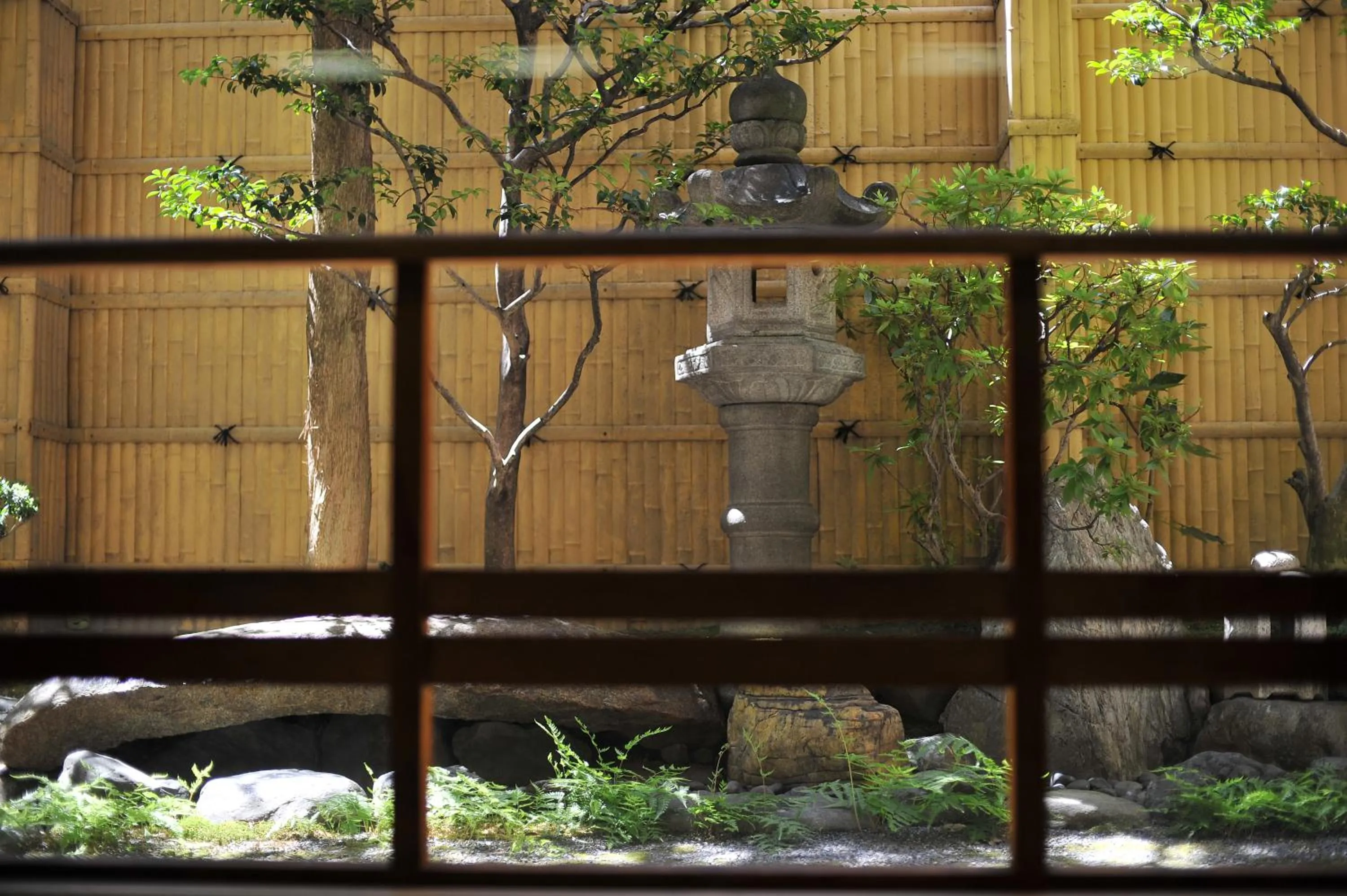 Garden in Watazen Ryokan - Established in 1830
