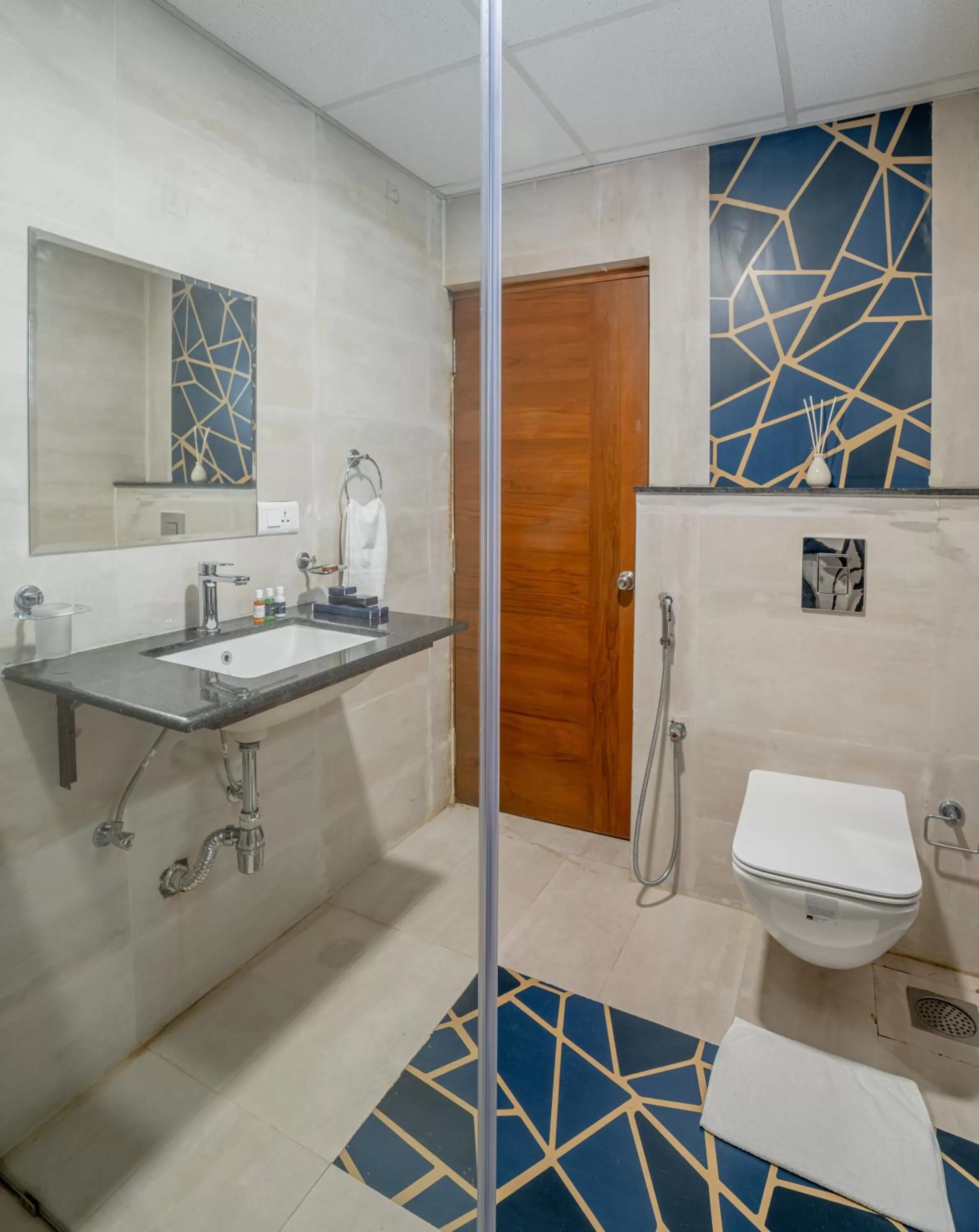 Bathroom in Hotel Akoya - HITECH City Hyderabad