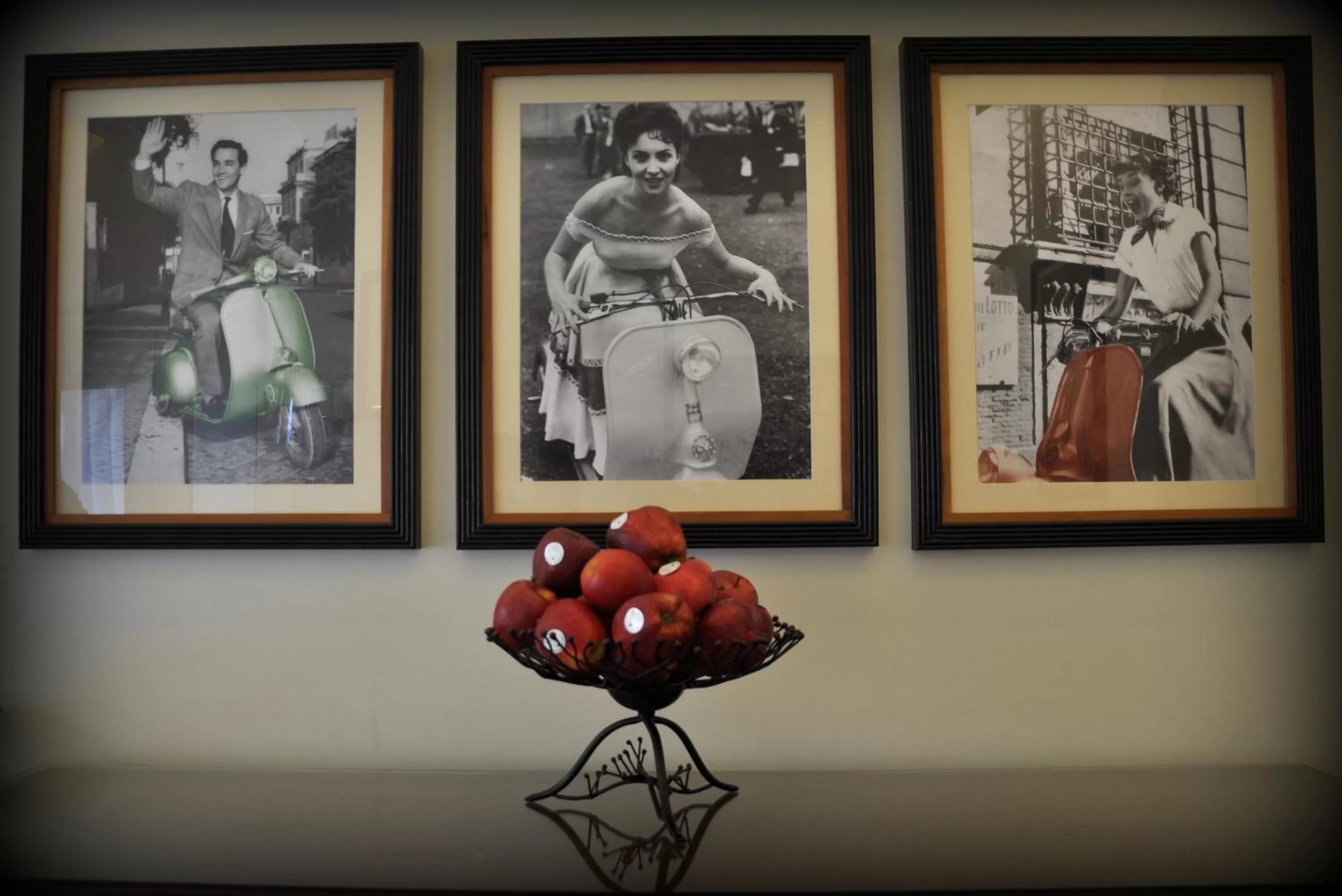 Decorative detail in Hotel Italia