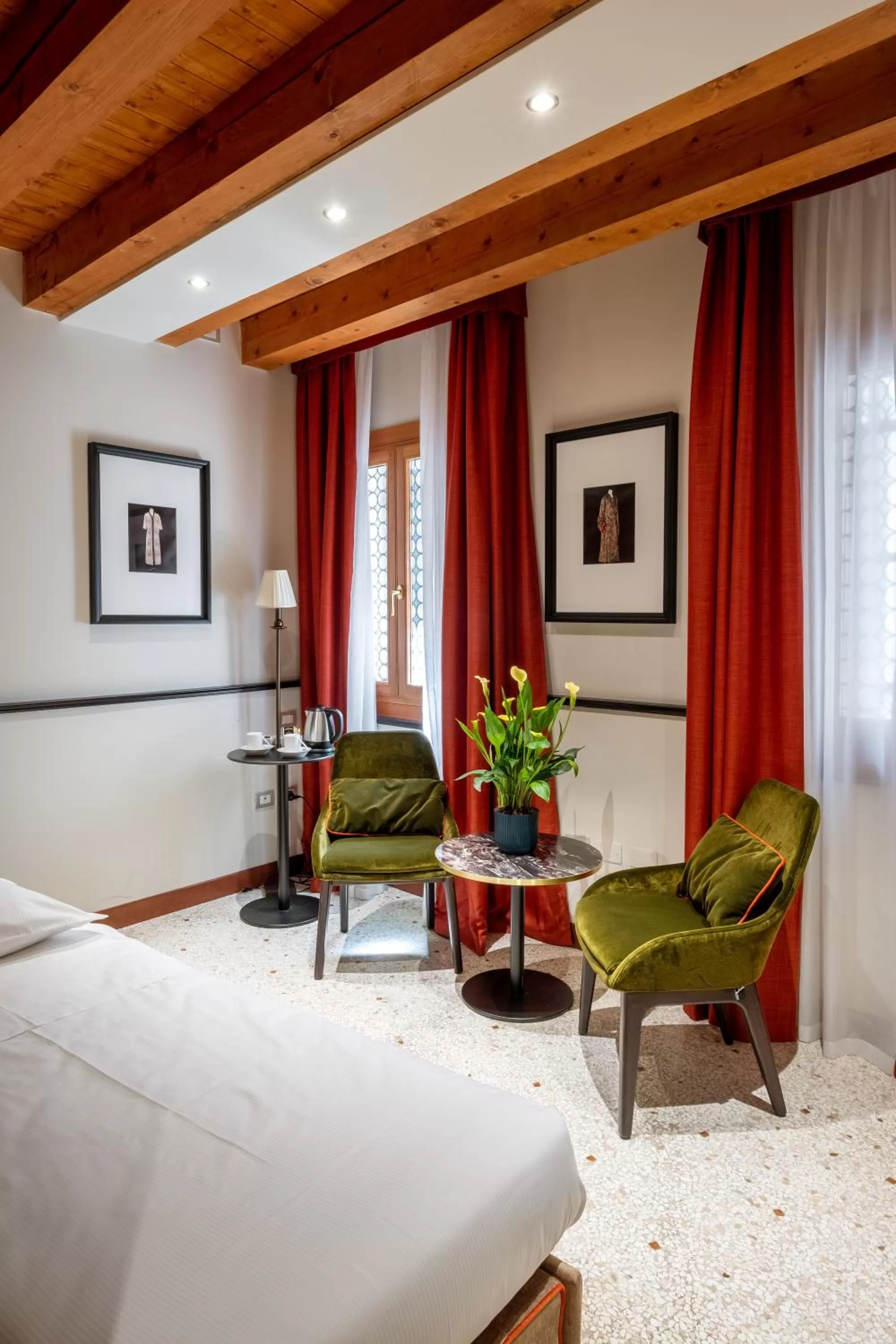 Bed in Palazzina Fortuny