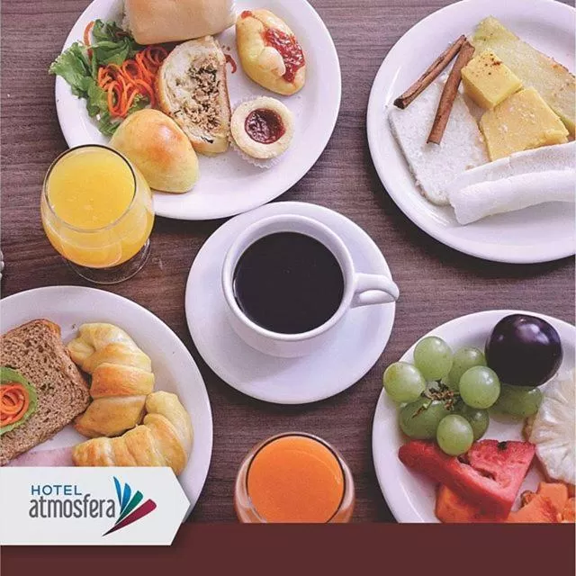 Buffet breakfast in Atmosfera Hotel