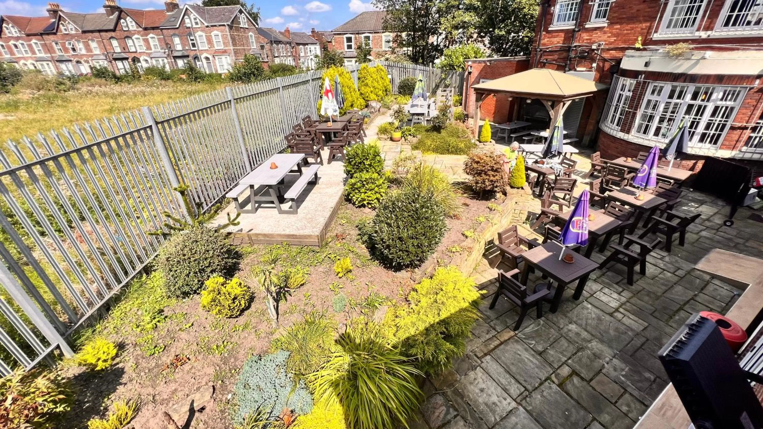 Garden in The Cabbage Hall Hotel