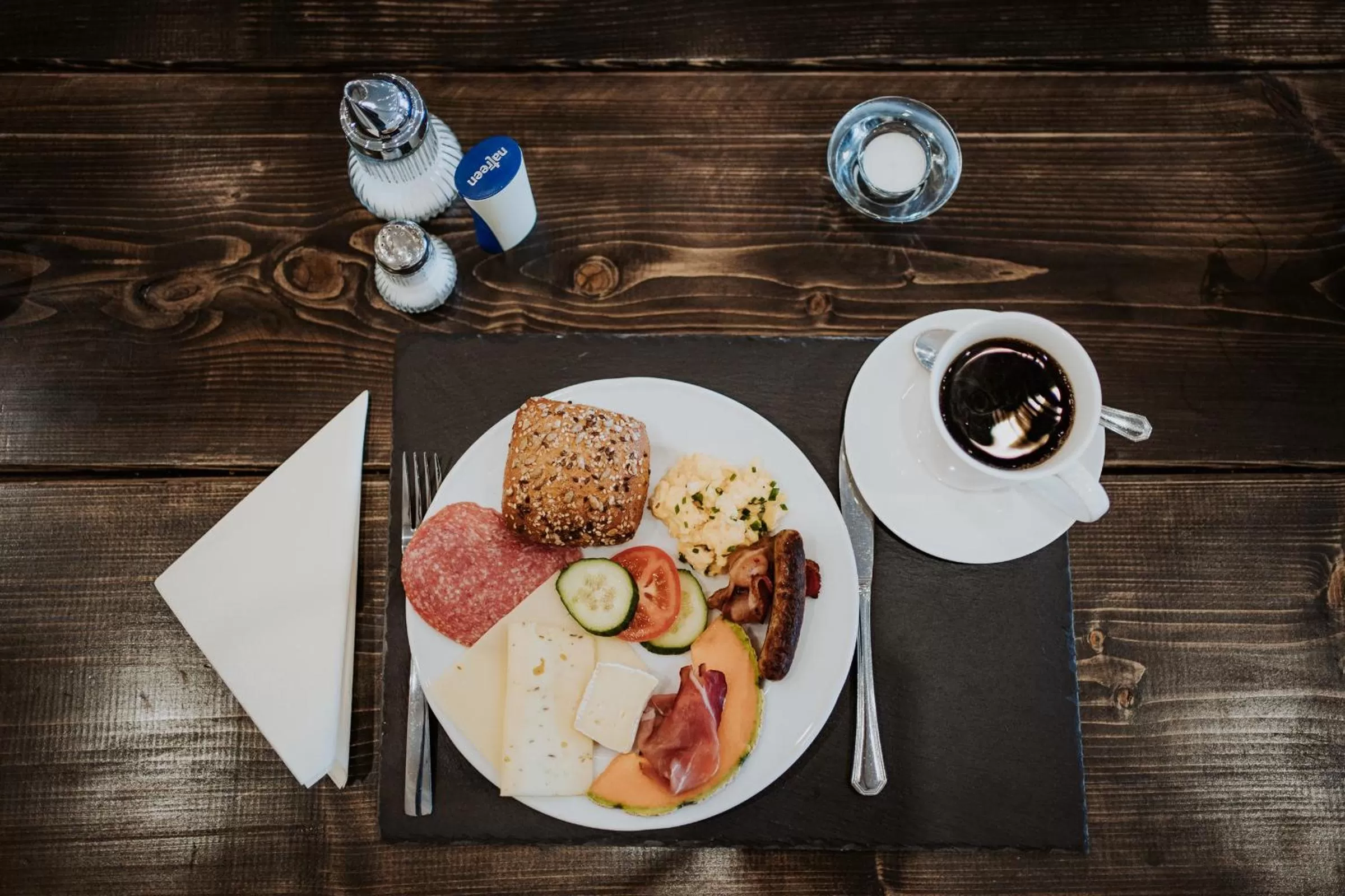Food close-up in RobrookS Hotel Garni