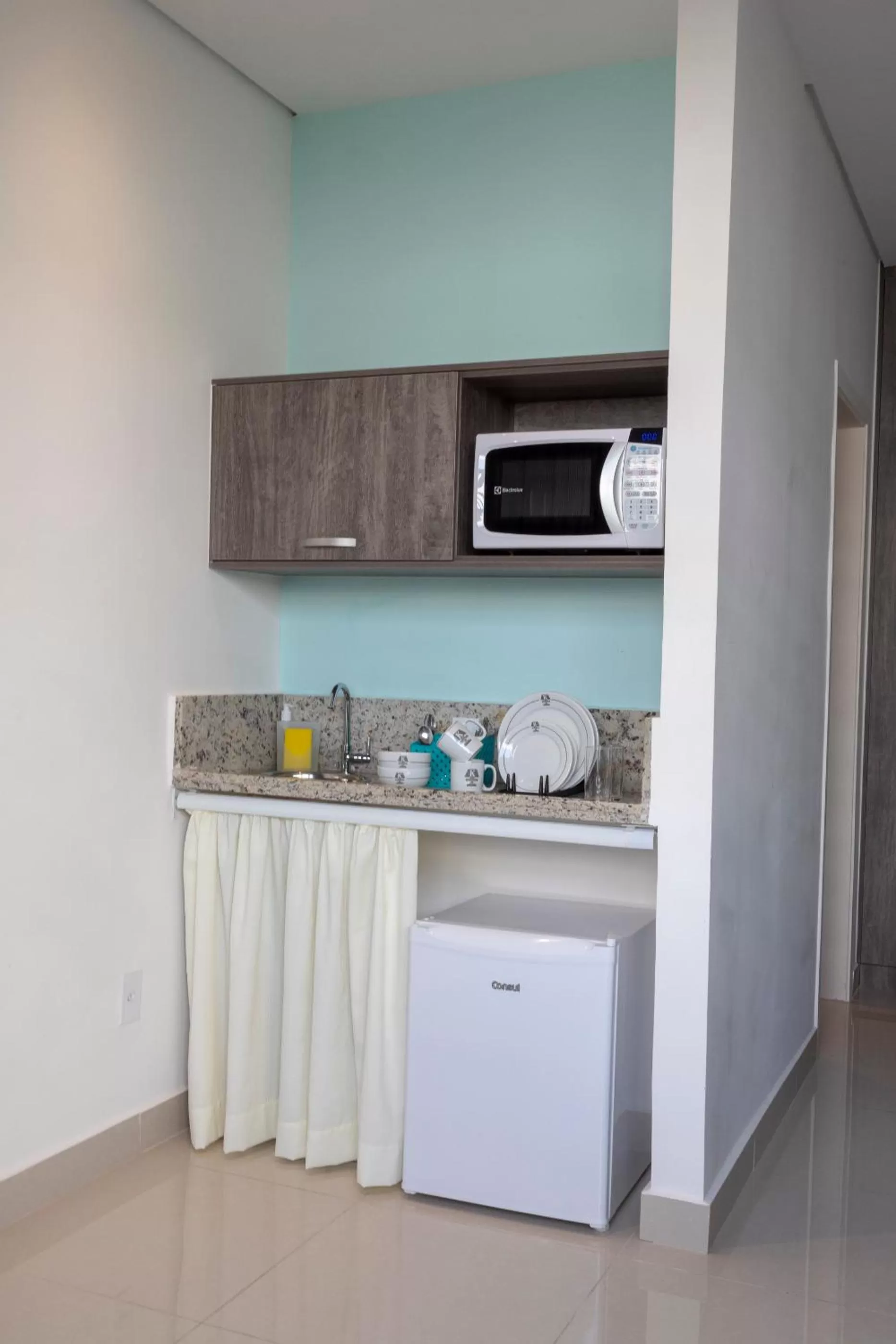 Kitchen/Kitchenette in K1 RESIDENCE no Taquaral