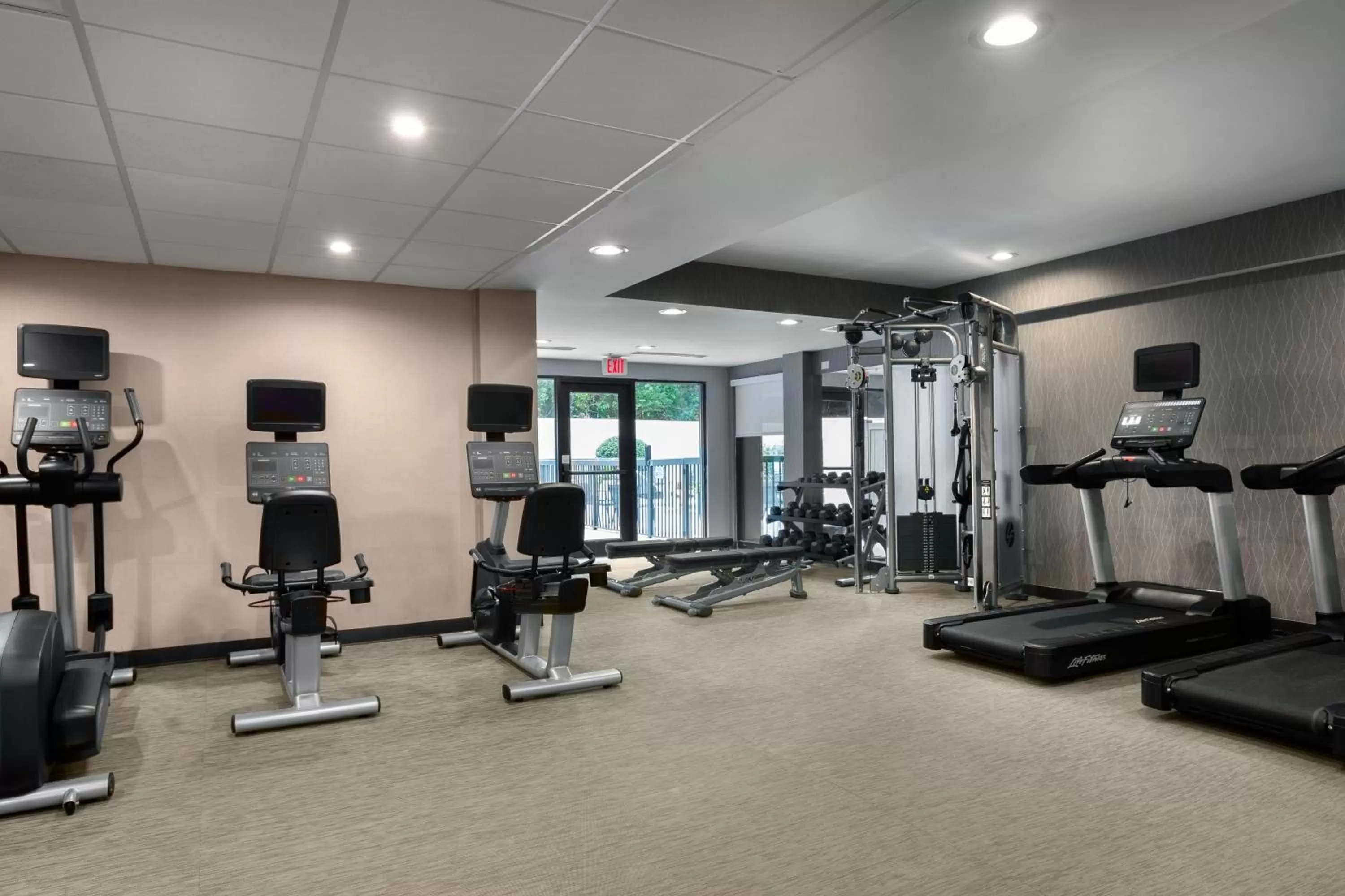 Fitness centre/facilities in Courtyard Winston-Salem Hanes Mall