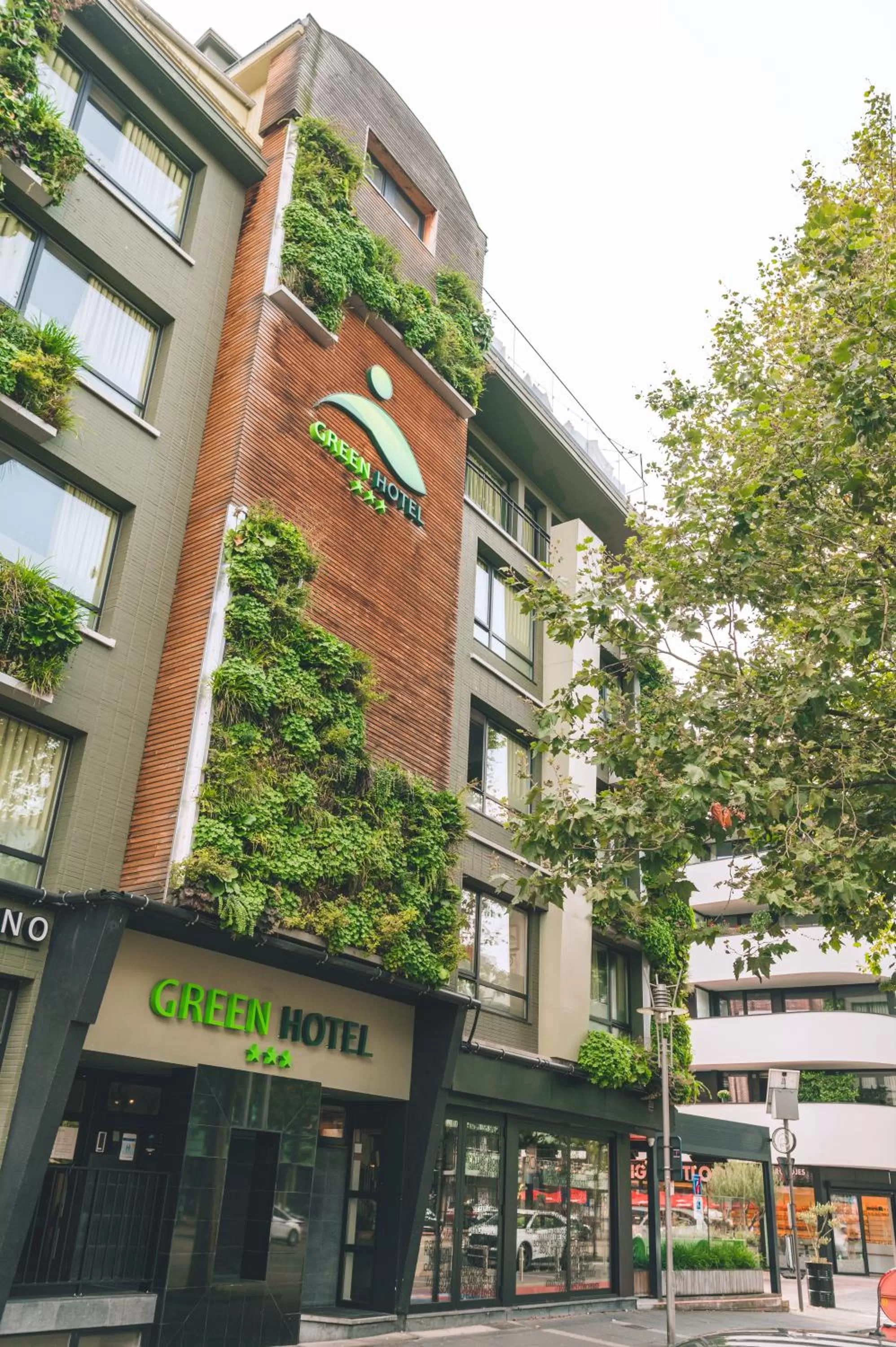 Property building in Green Hotel