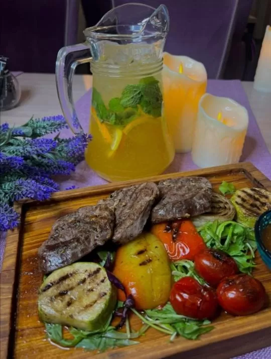 Food in East Palace Hotel