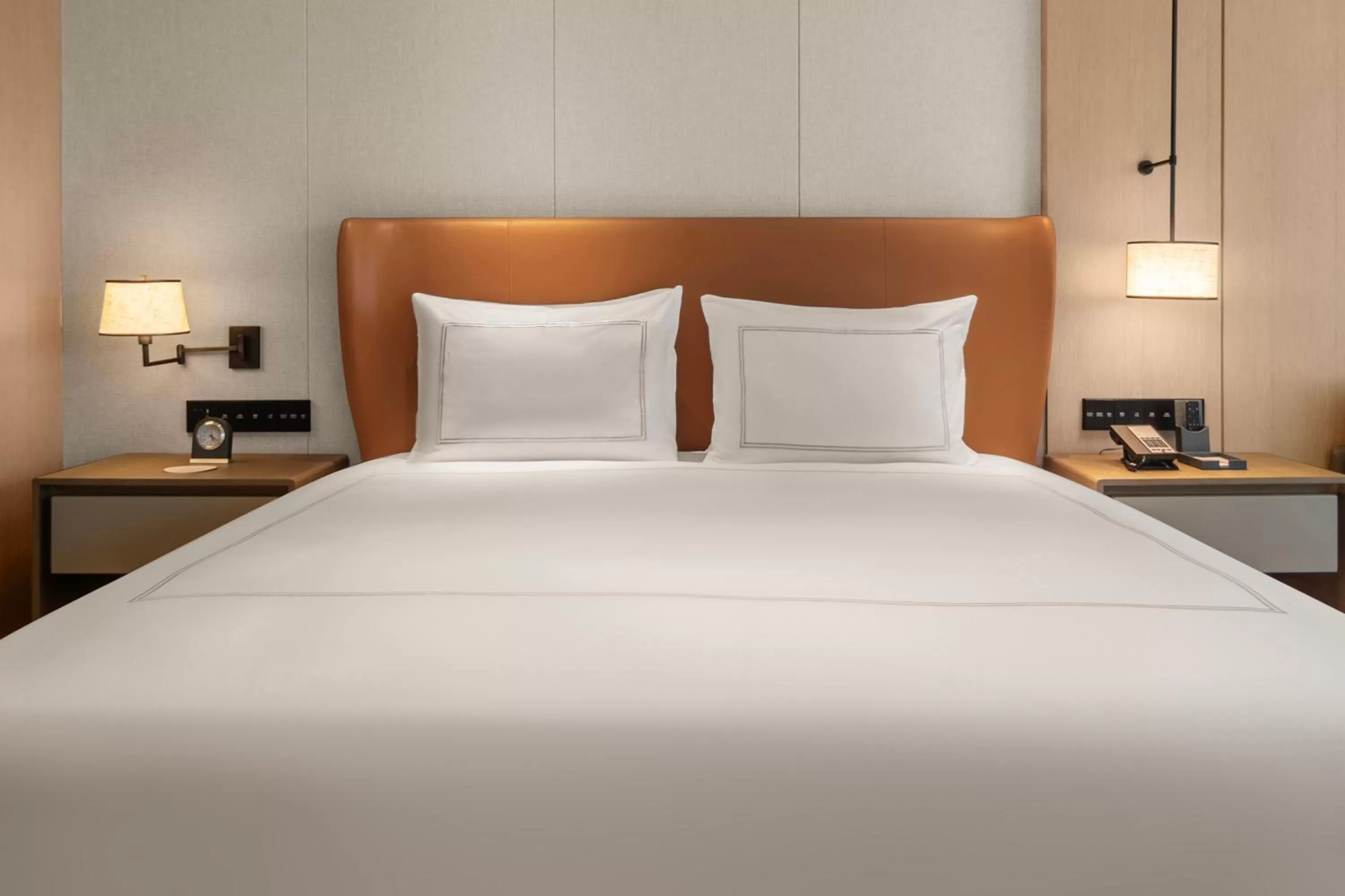 Bed in Swissotel Beijing Hong Kong Macau Center