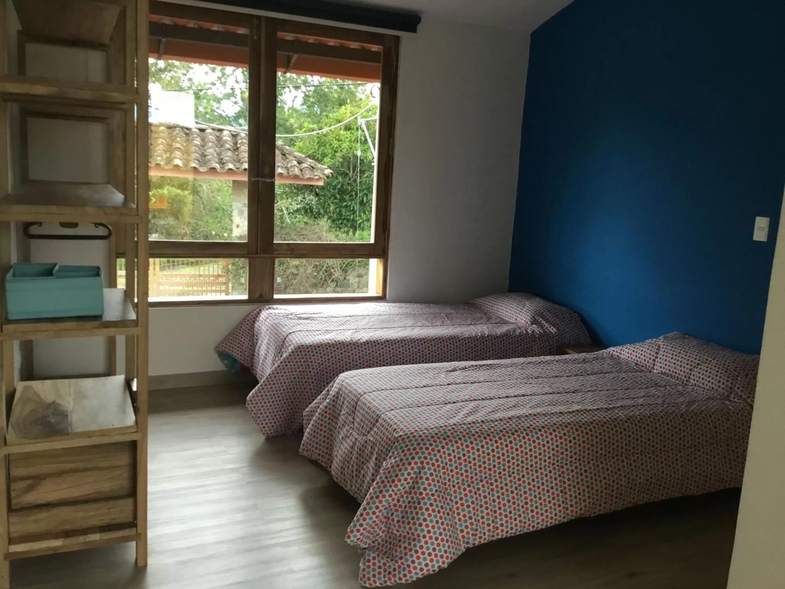 Bed in Hotel La Caracola