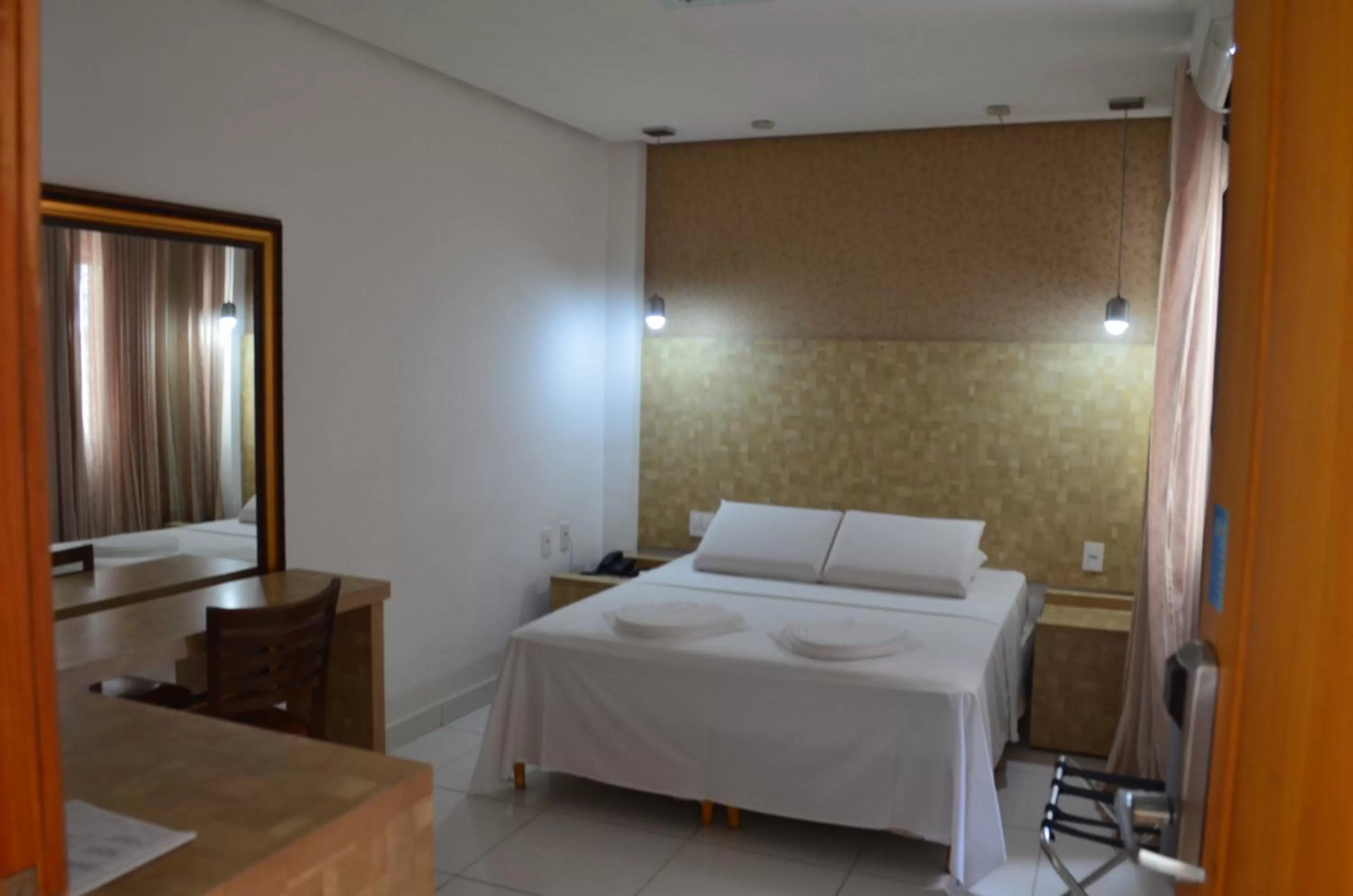 Bed in Hotel Universo