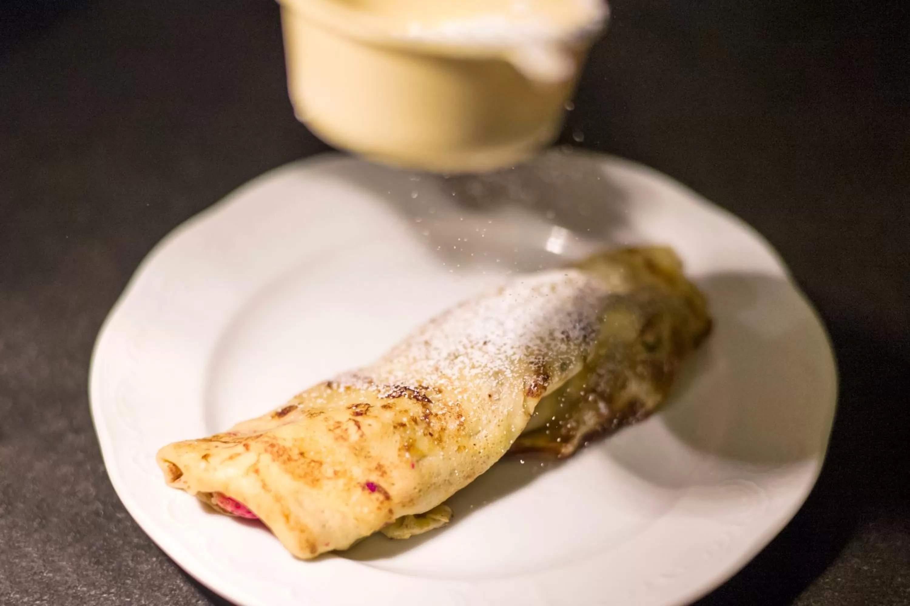 Food close-up in Alpenhof Hotel Garni Suprême