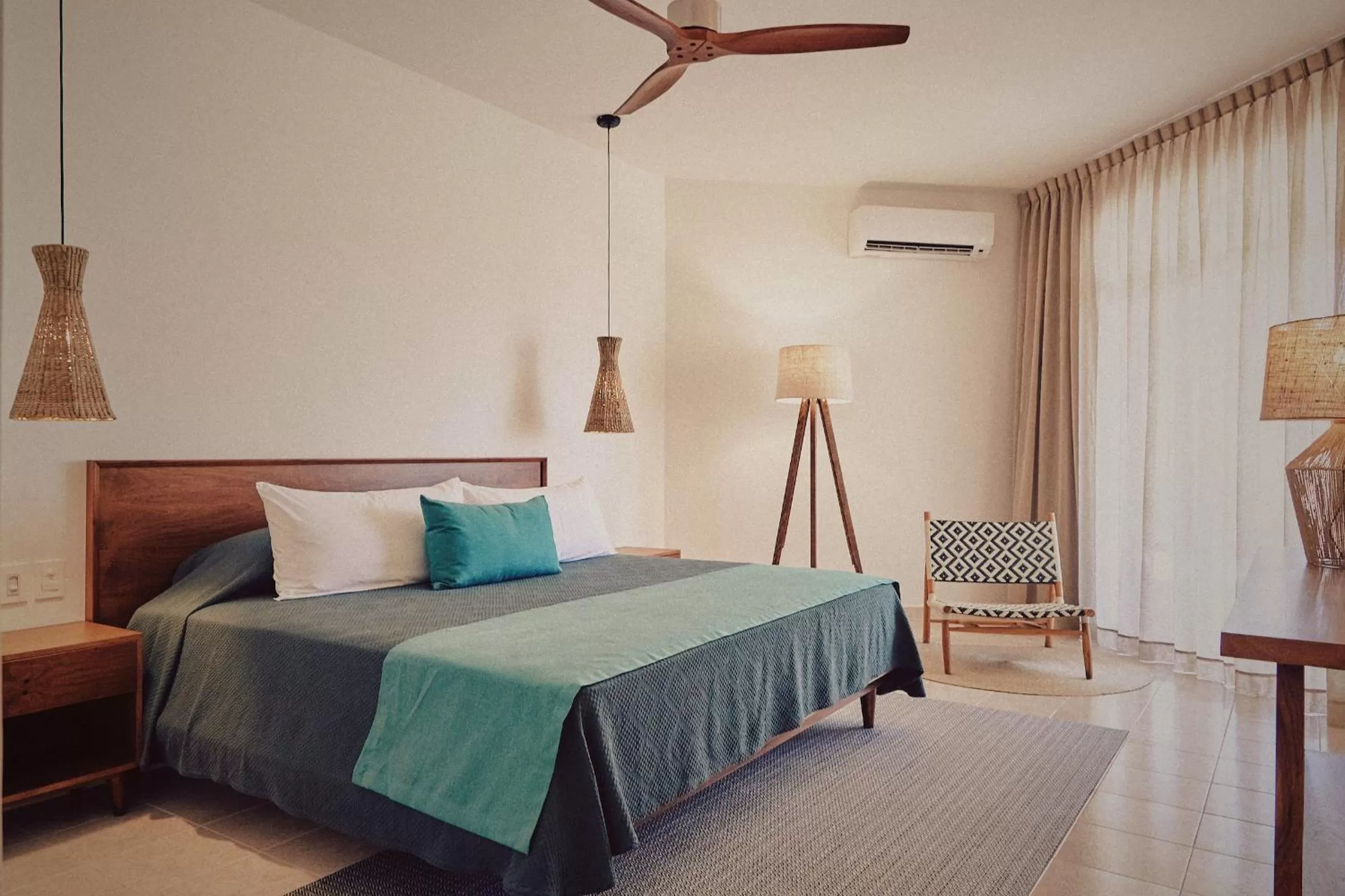 Deluxe Double Room with Side Sea View in Casa Altamar