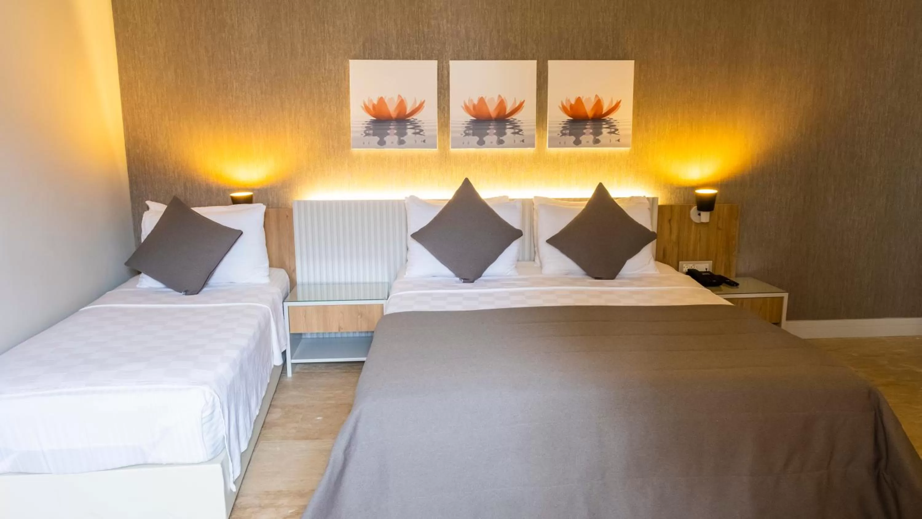 Bed in Ariel Hotel Alaçatı