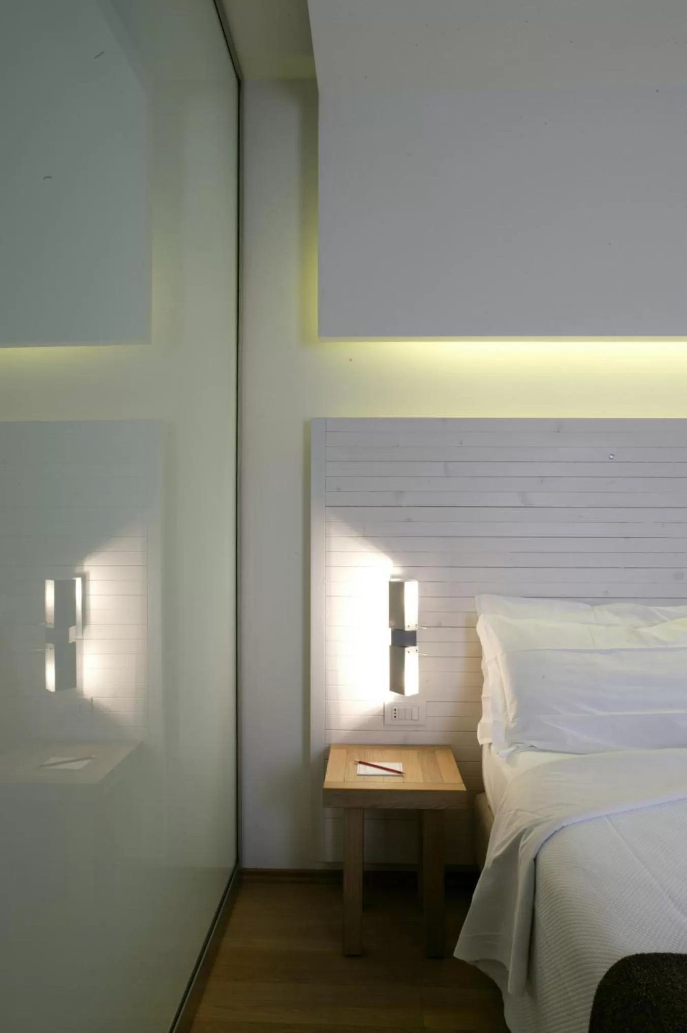 Bed in Hotel Milano Alpen Resort Meeting&Spa