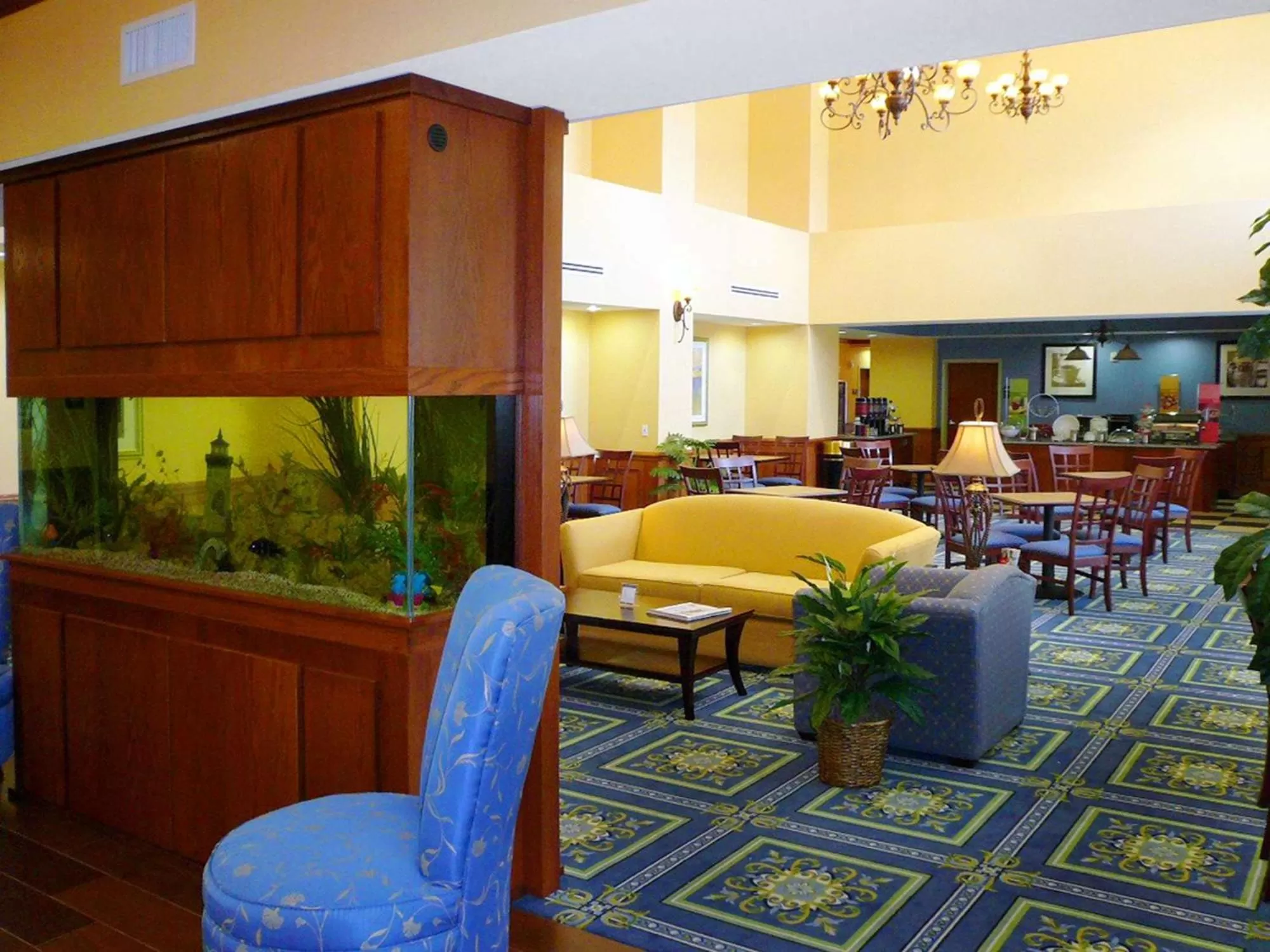 Lobby or reception in Hampton Inn Dallas-Rockwall