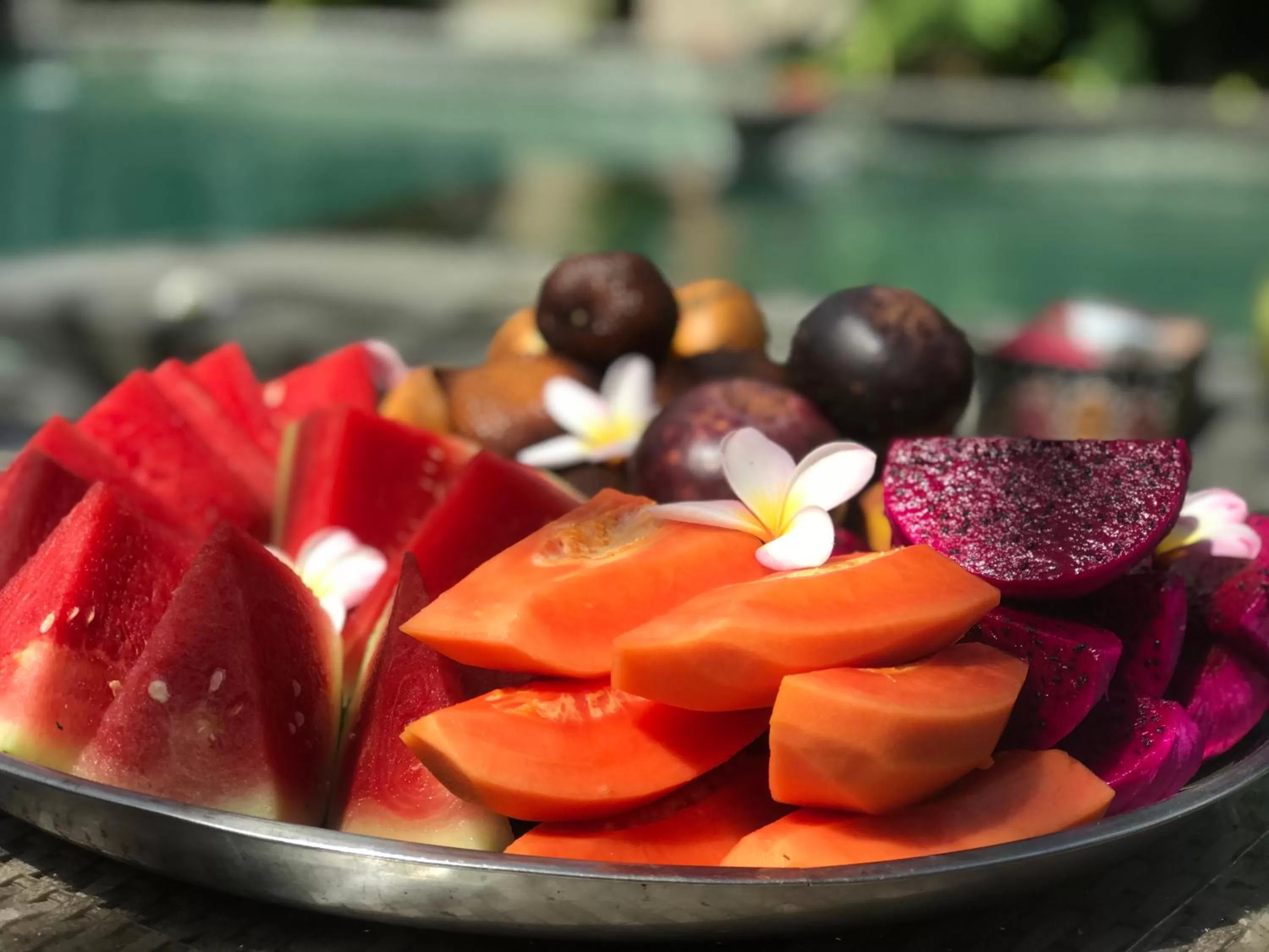Pool view in White House