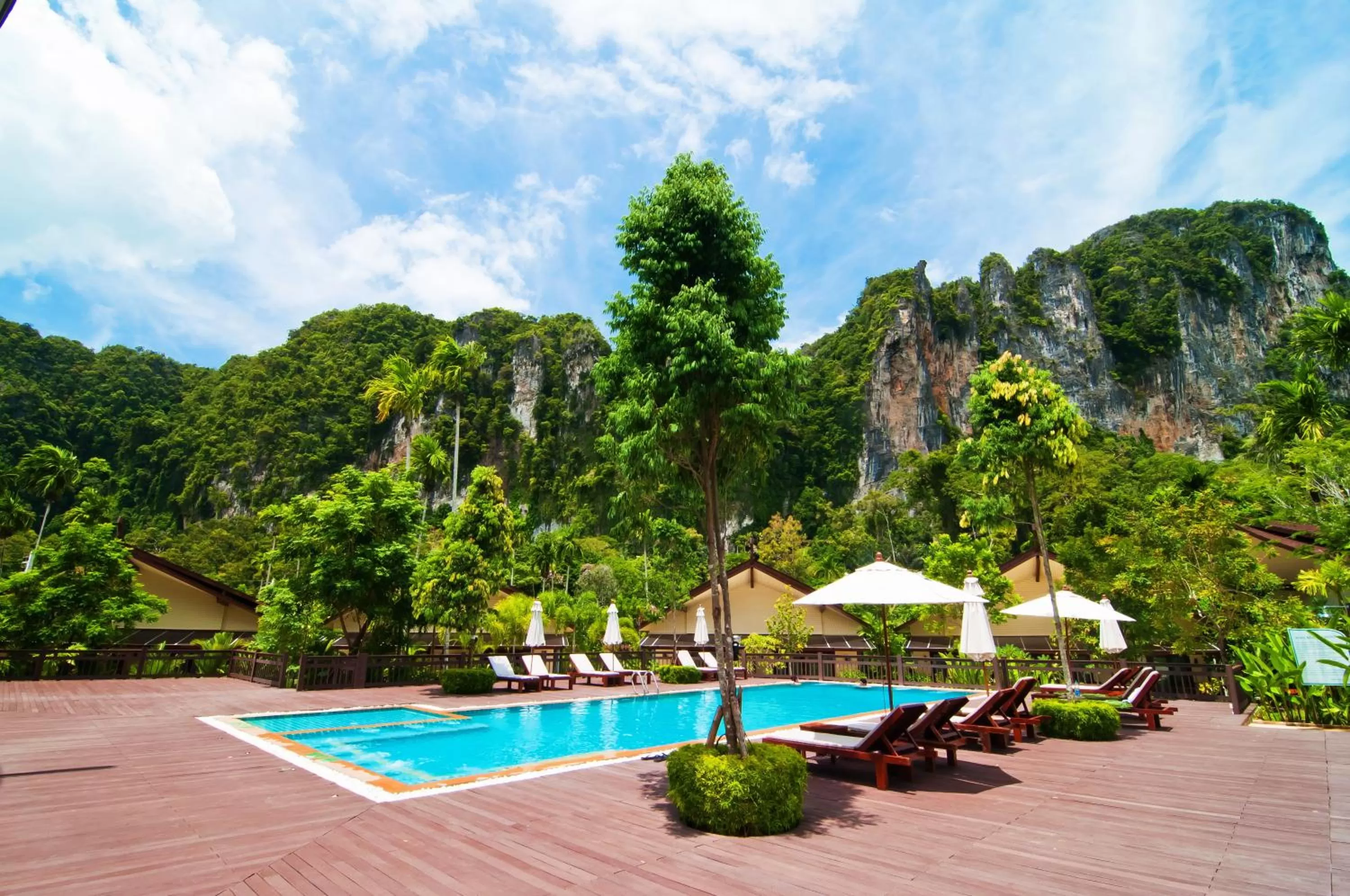Swimming pool in Aonang Phu Petra Resort, Krabi - SHA Plus