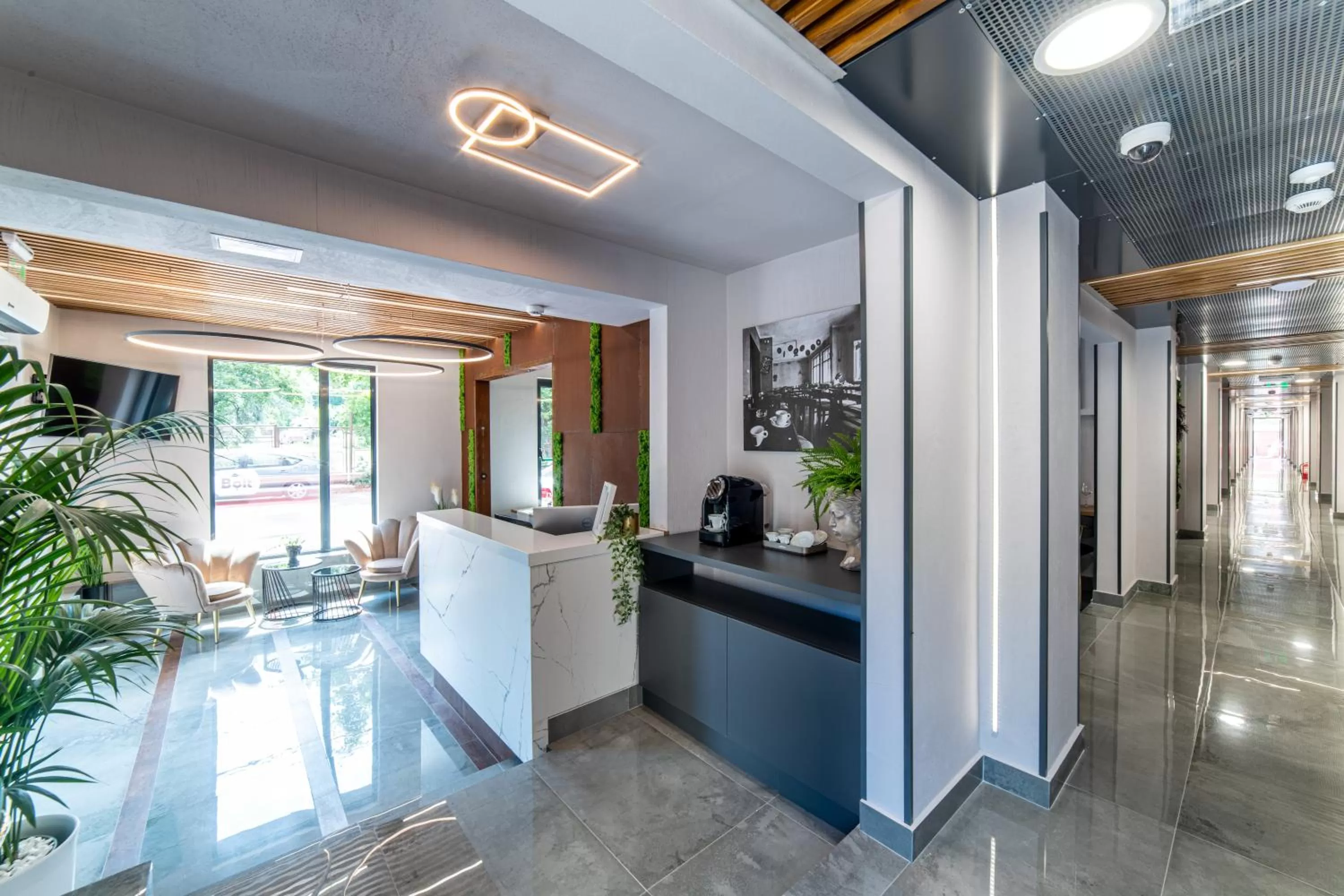 Lobby or reception in Campeador Inn