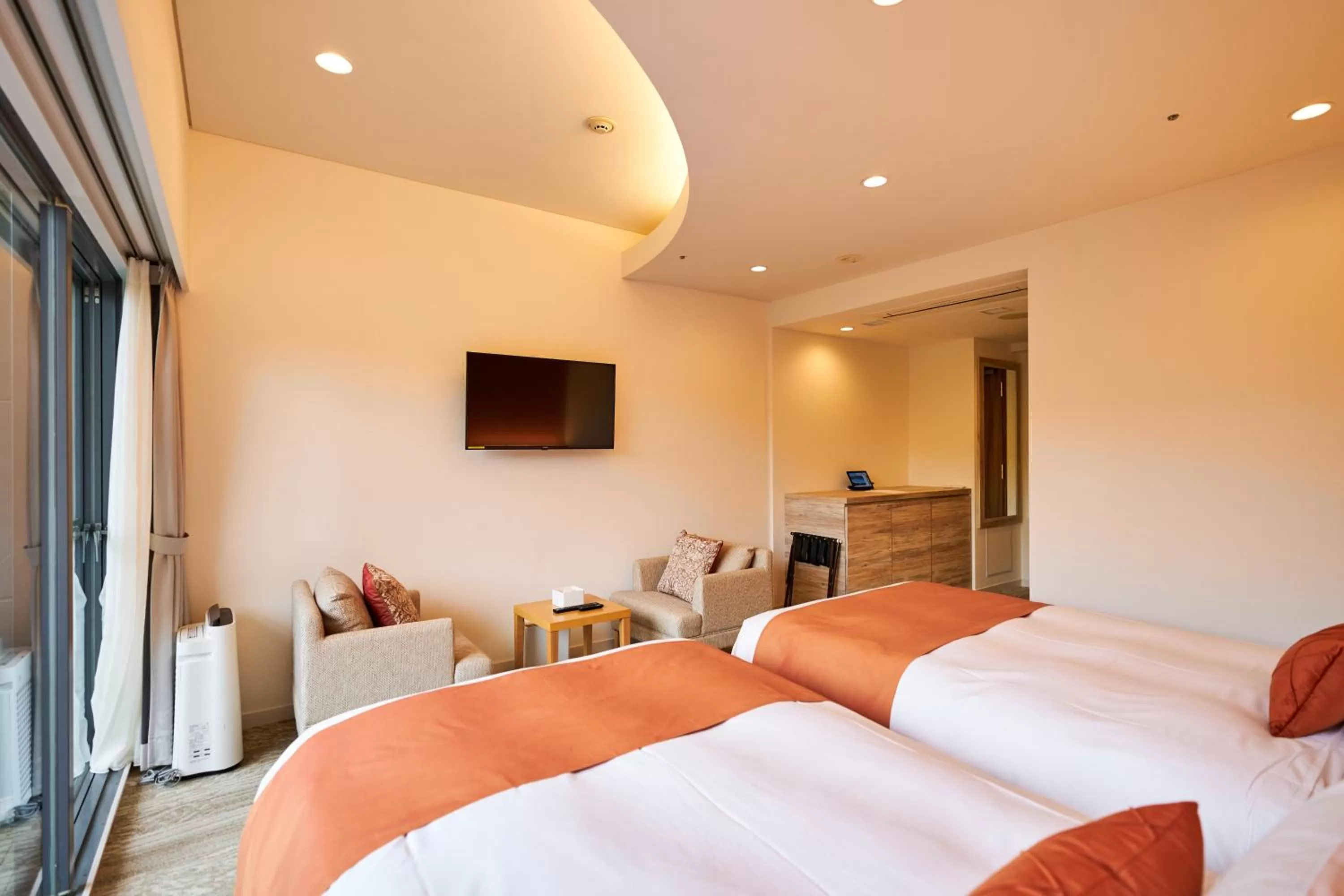 Bed in WeBase KAMAKURA