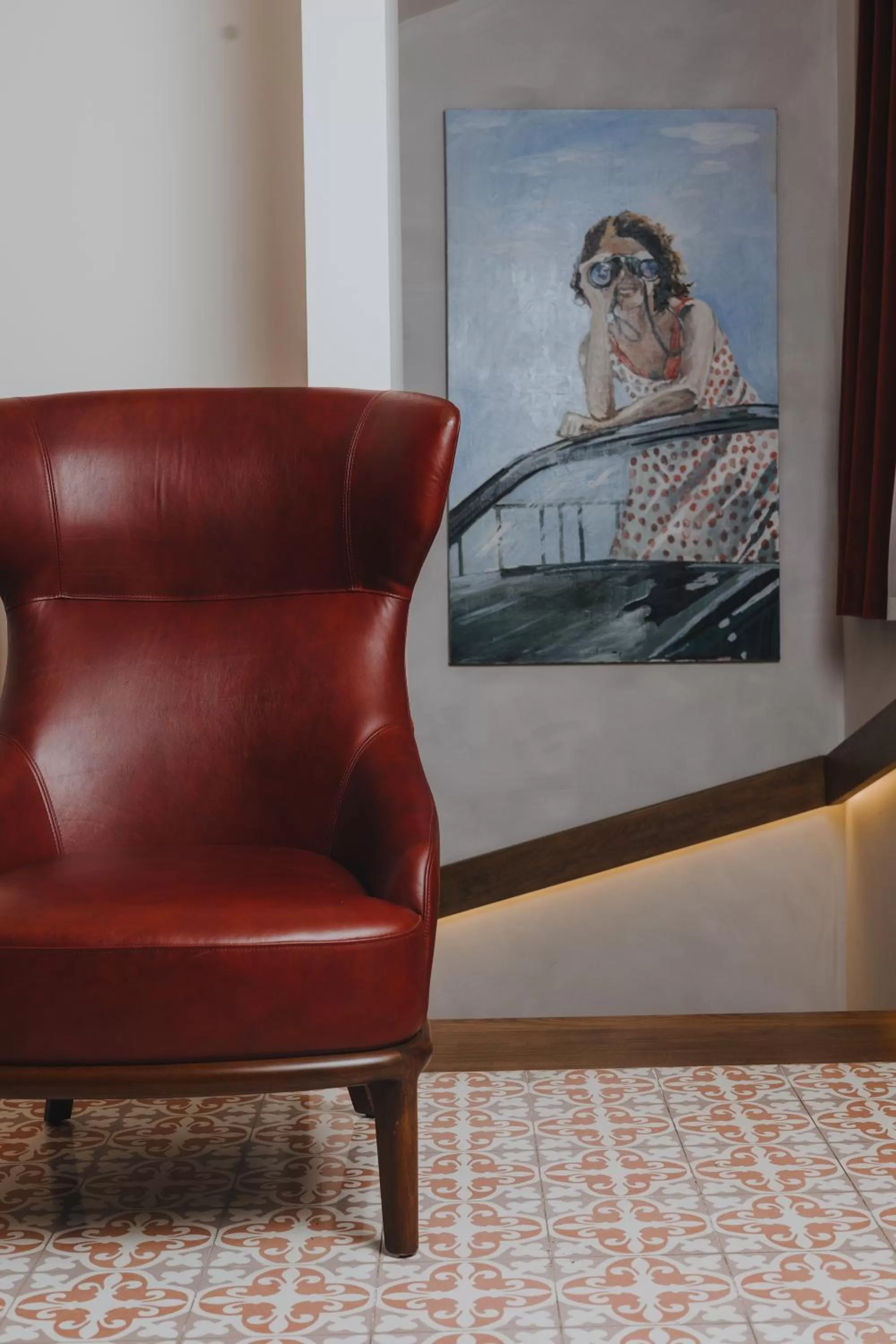 Lobby or reception in The Blue Fox Hotel