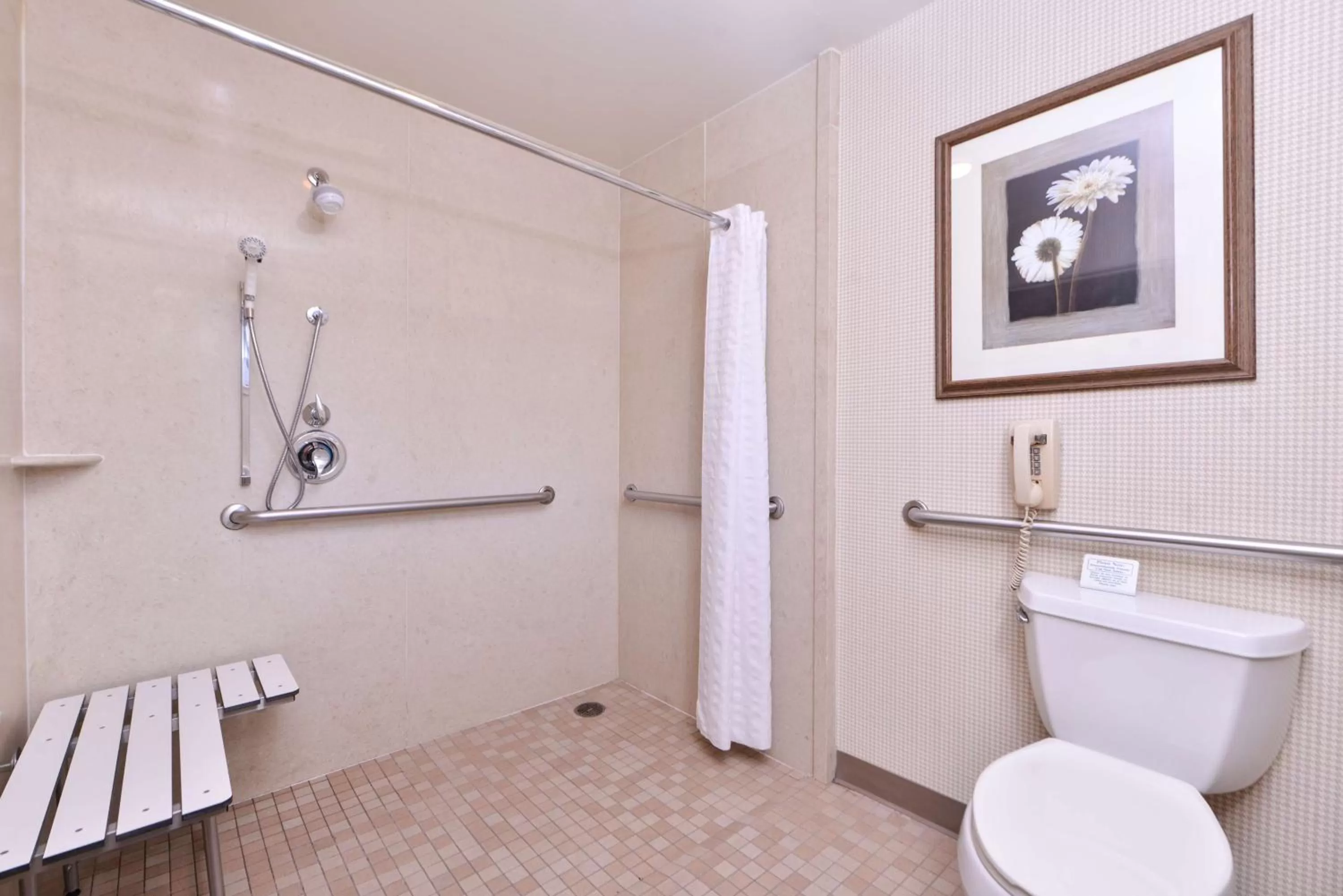 King Room with Roll-In Shower - Disability Access/Non-Smoking in Best Western Corte Madera Inn