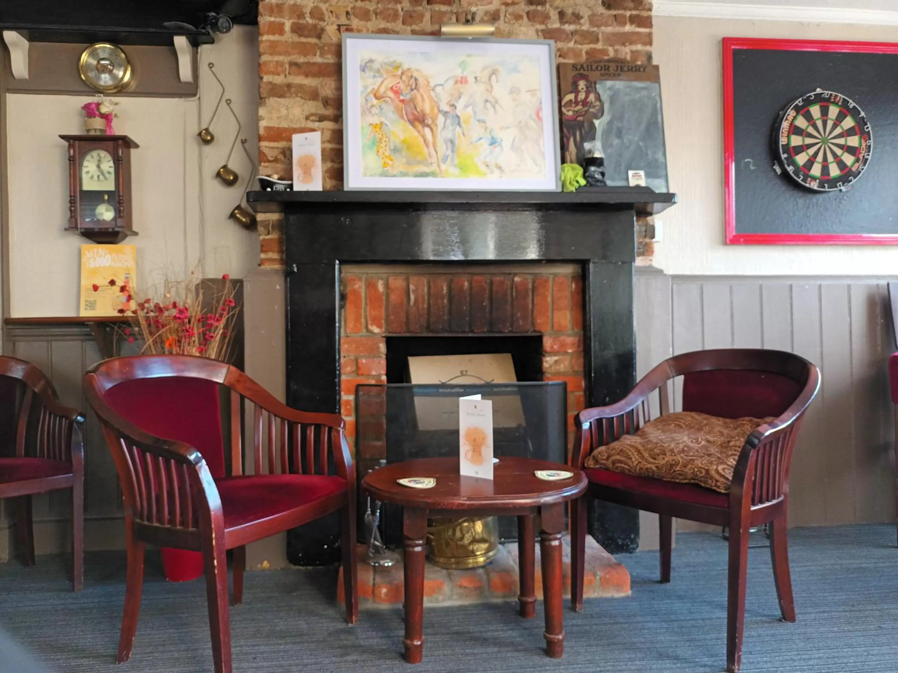 Lounge or bar, Seating Area in THE WHEATSHEAF INN