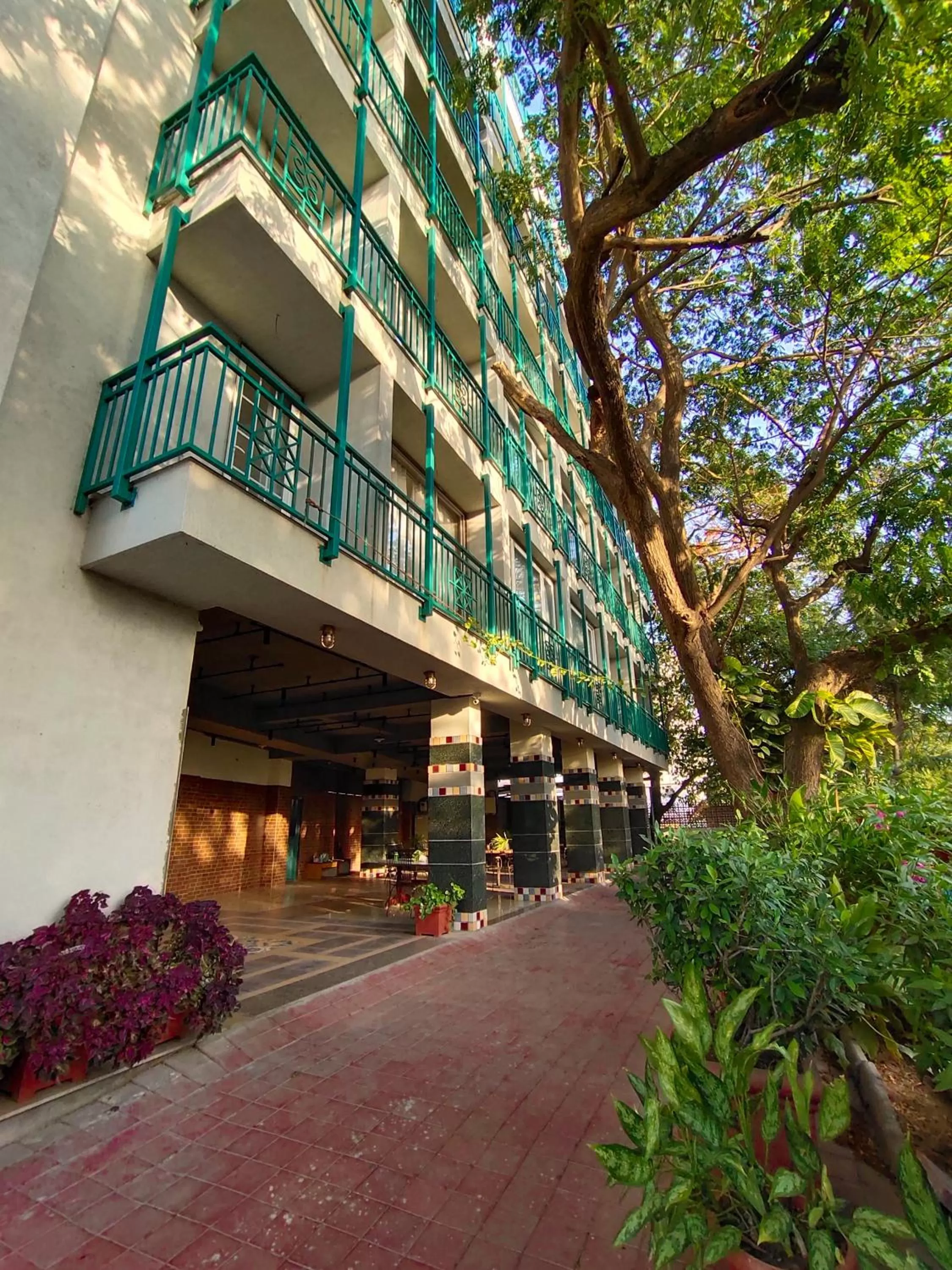 Facade/entrance, Property Building in Bougainvilla Apartment