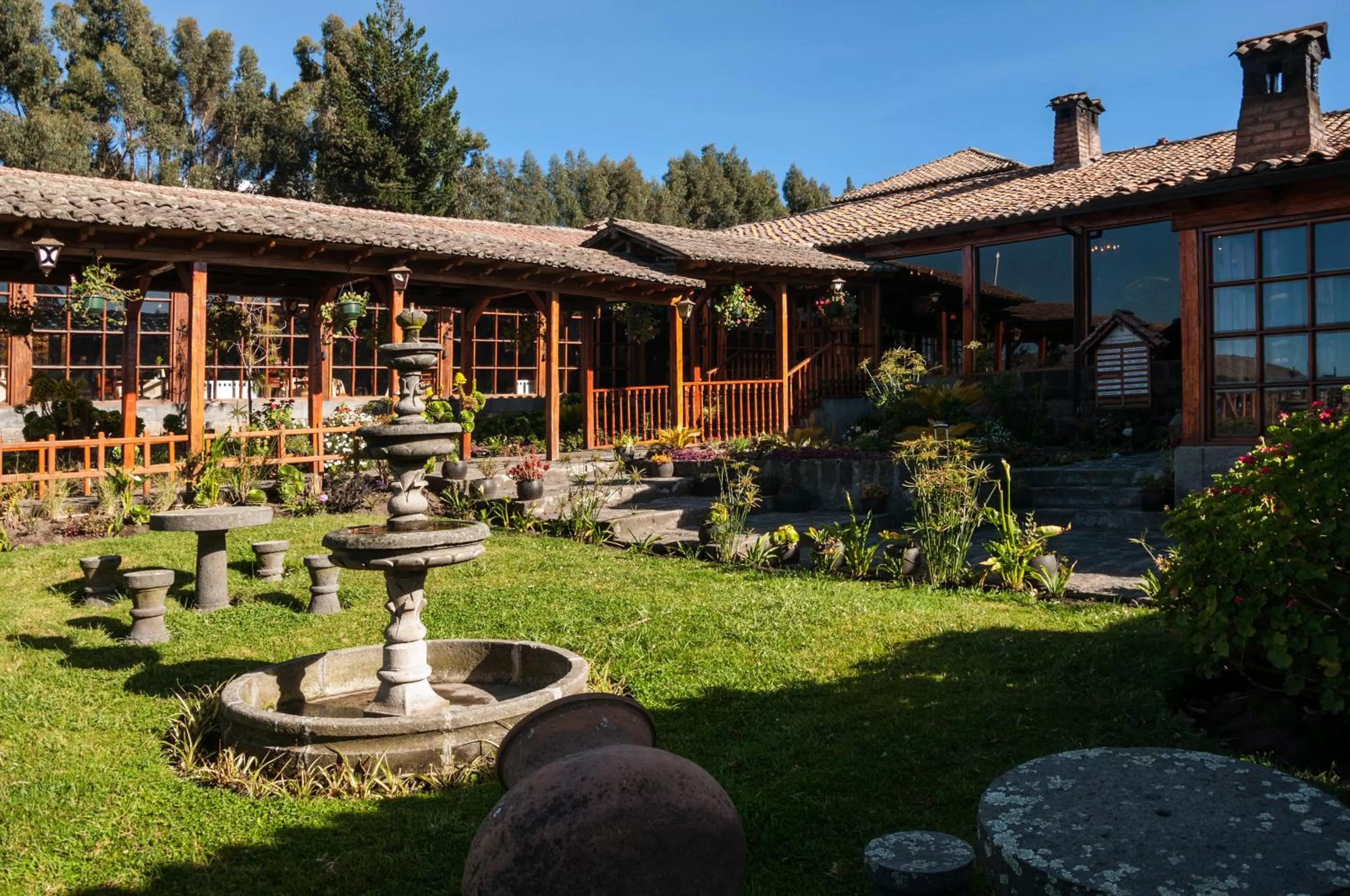 Garden view, Patio/Outdoor Area in Hostería La Andaluza