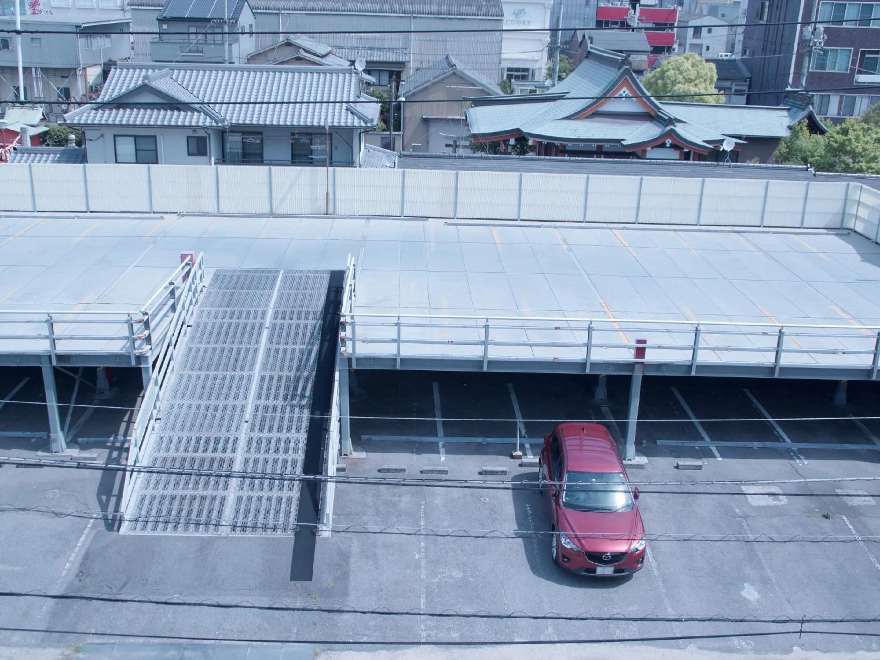 Parking in Business Hotel Chateau Est Takamatsu