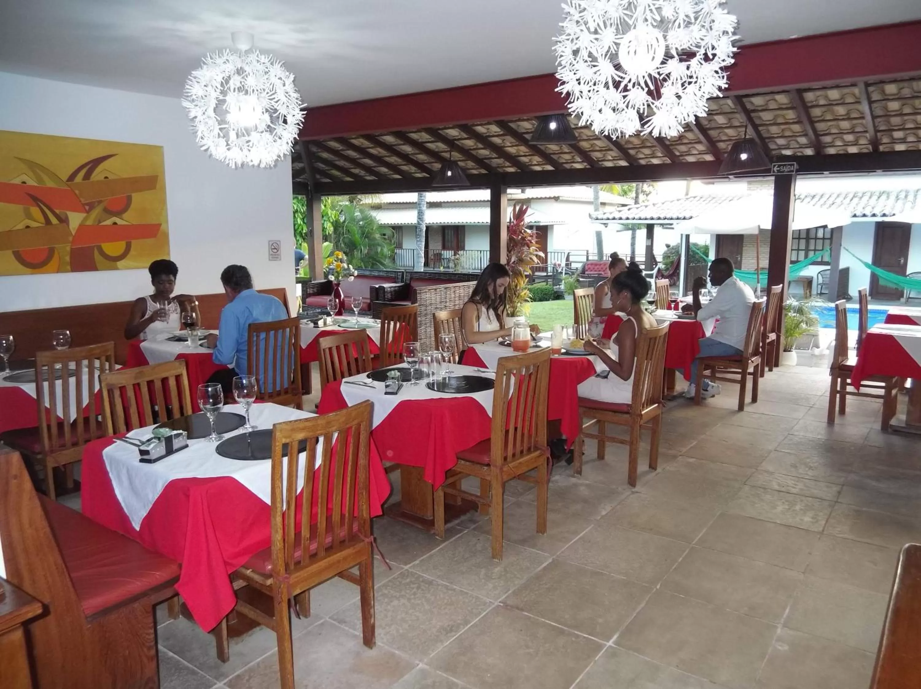 Restaurant/Places to Eat in Hotel Pousada Salvador Paradise